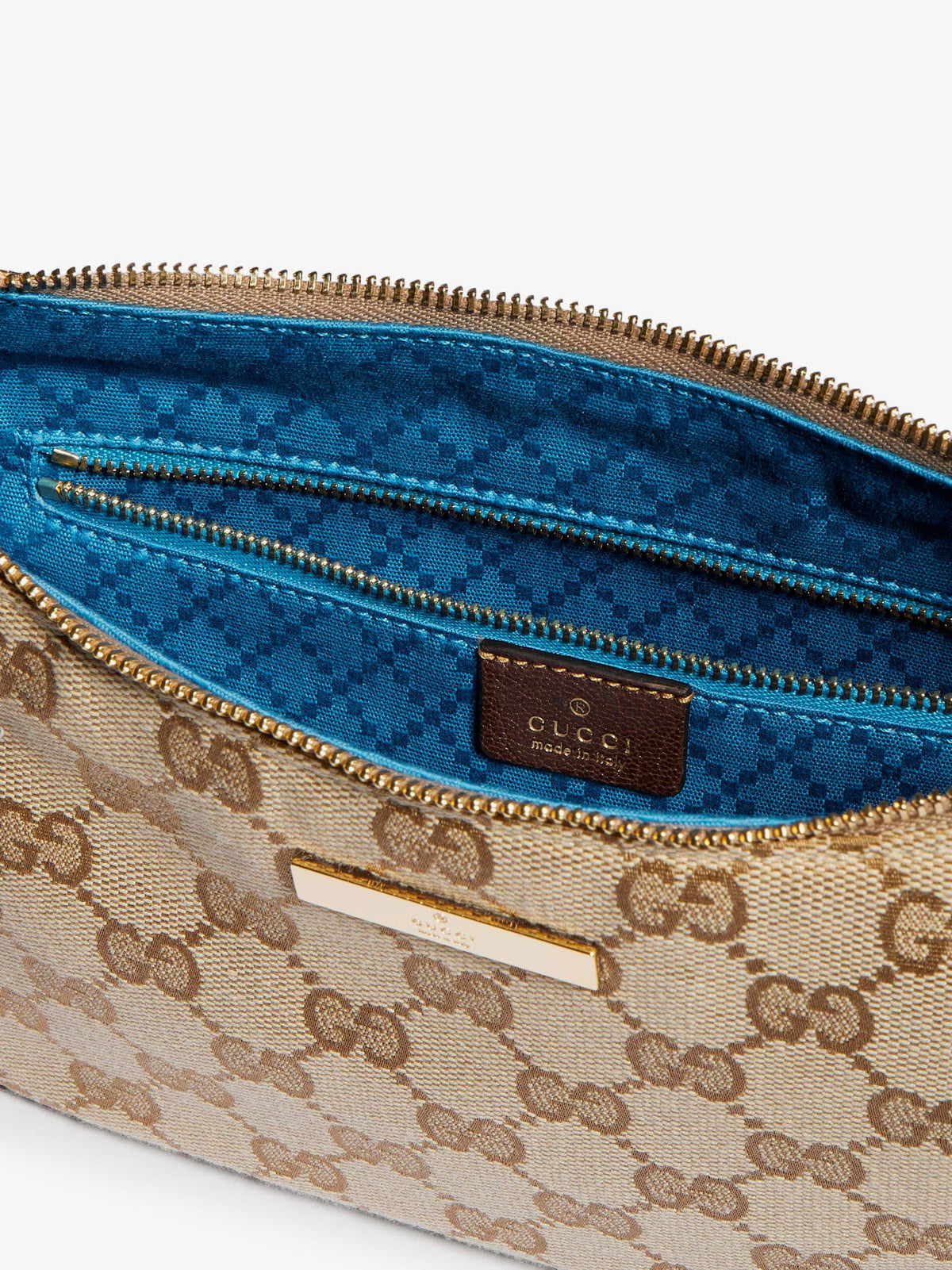 Gucci Lady Lunetta Gg Fabric Crossbody Bag