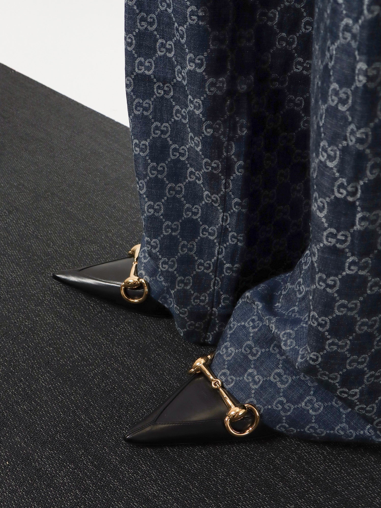 Gucci Boulevard Leather Pumps