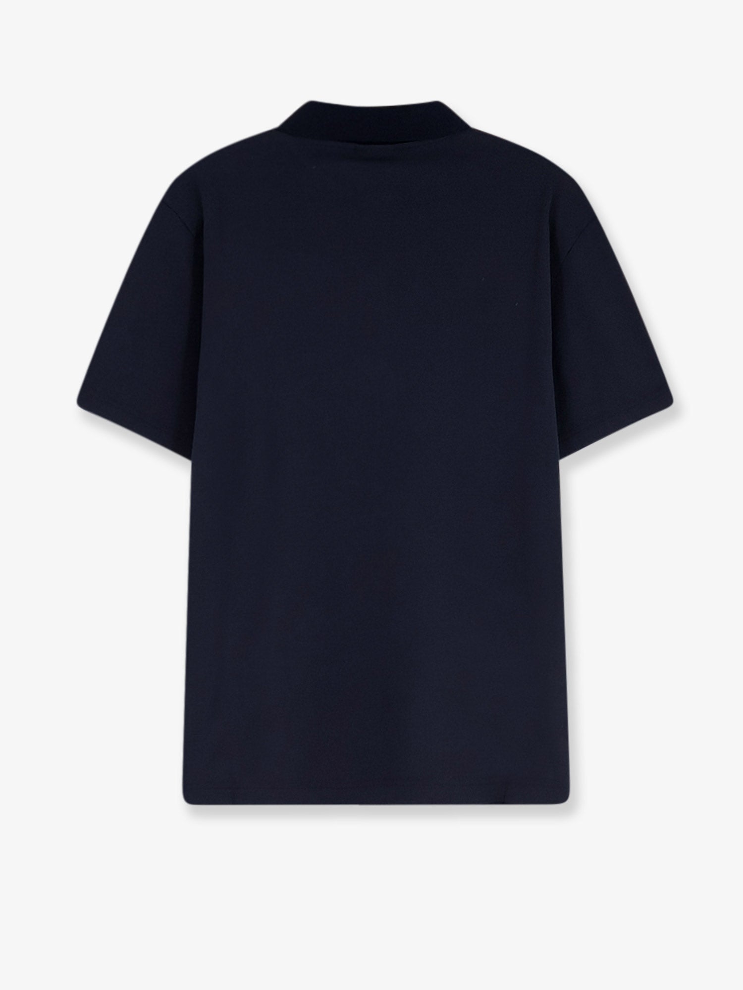 Gucci Cotton Polo Shirt With Web Print On The Front