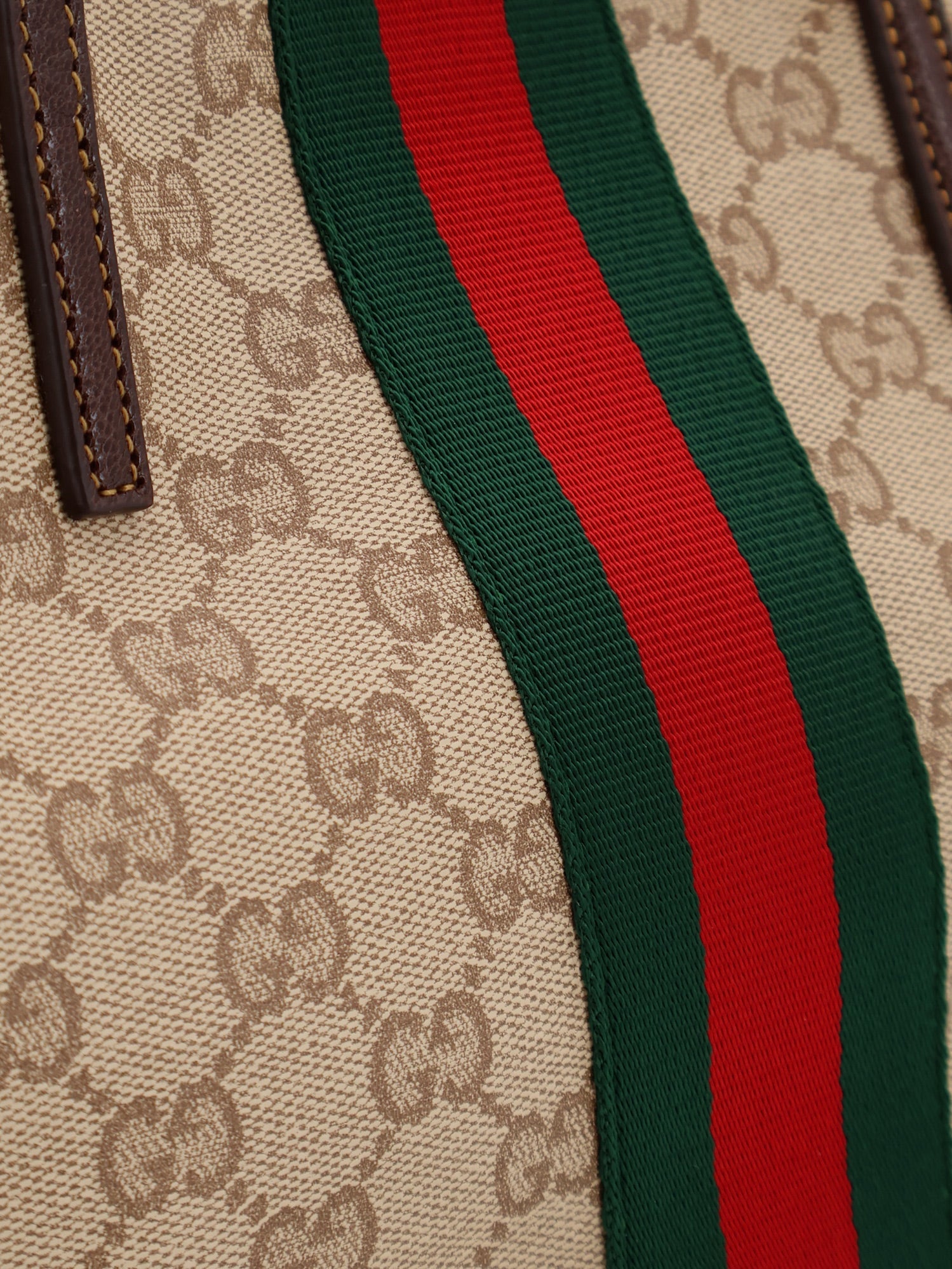 Gucci Tribeca Gg Fabric Shopping Bag