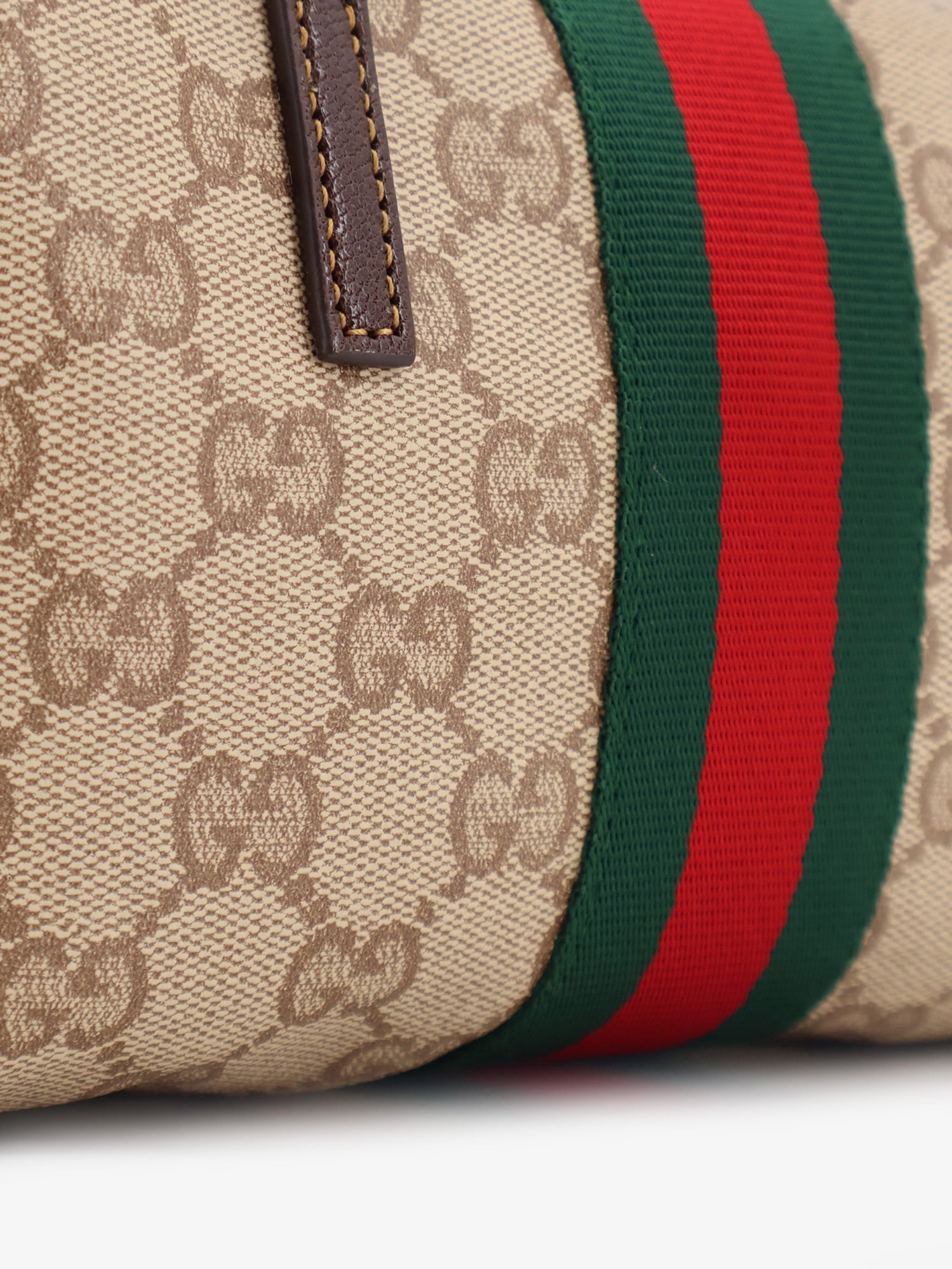Gucci Boston Mini Bag With Web Detail