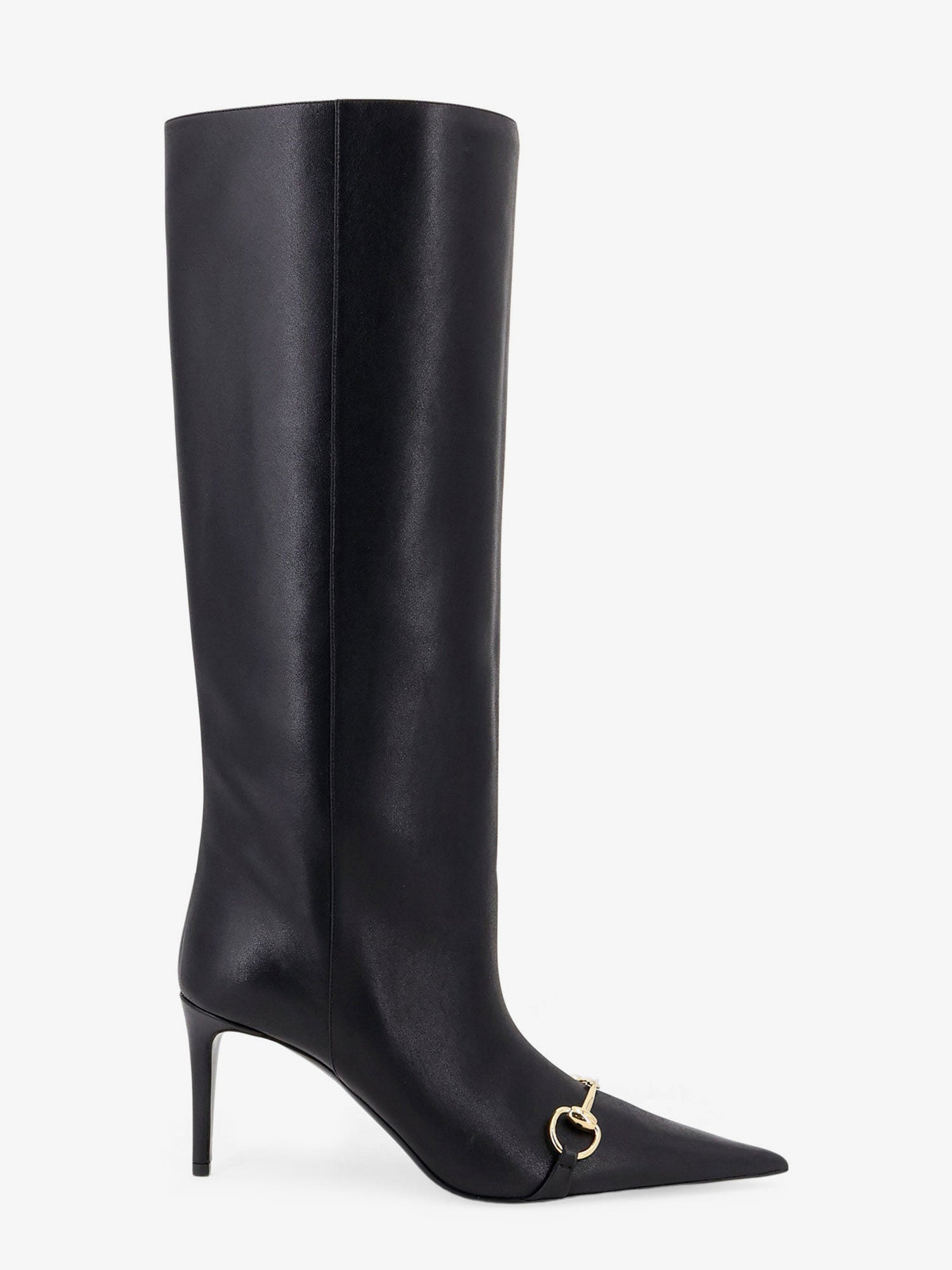 Gucci Donna Slip-on Leather Boots