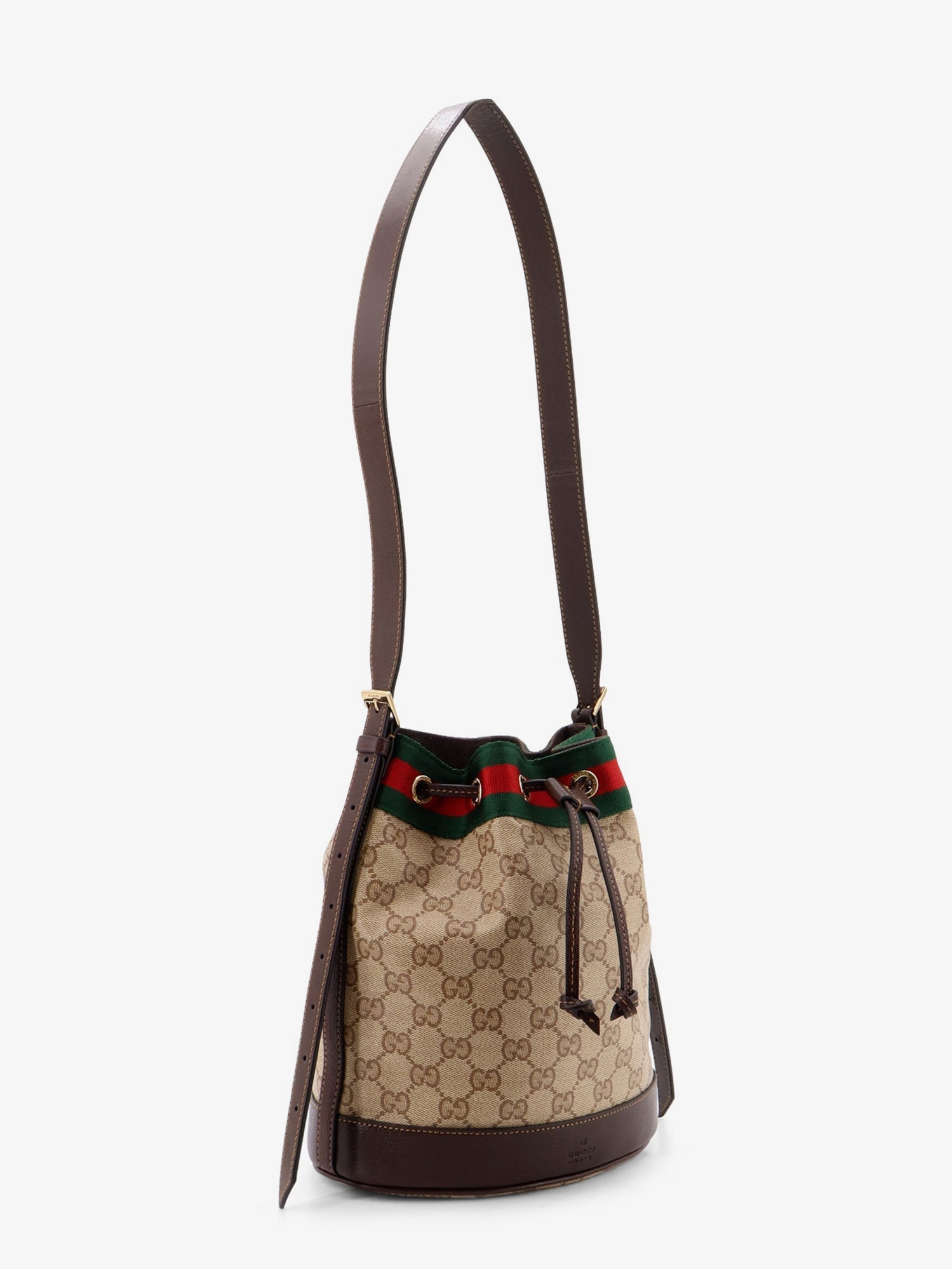 Gucci Gucci Venice Gg Fabric Bucket Bag
