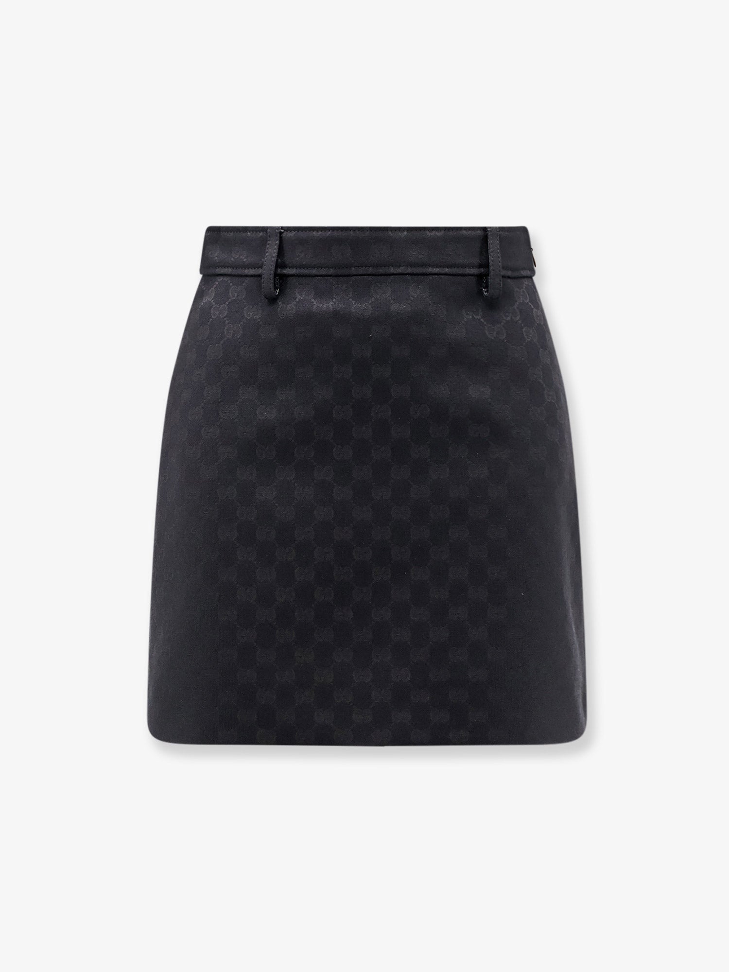 Gucci Gucci Primavera Gg Cotton Blend Mini Skirt