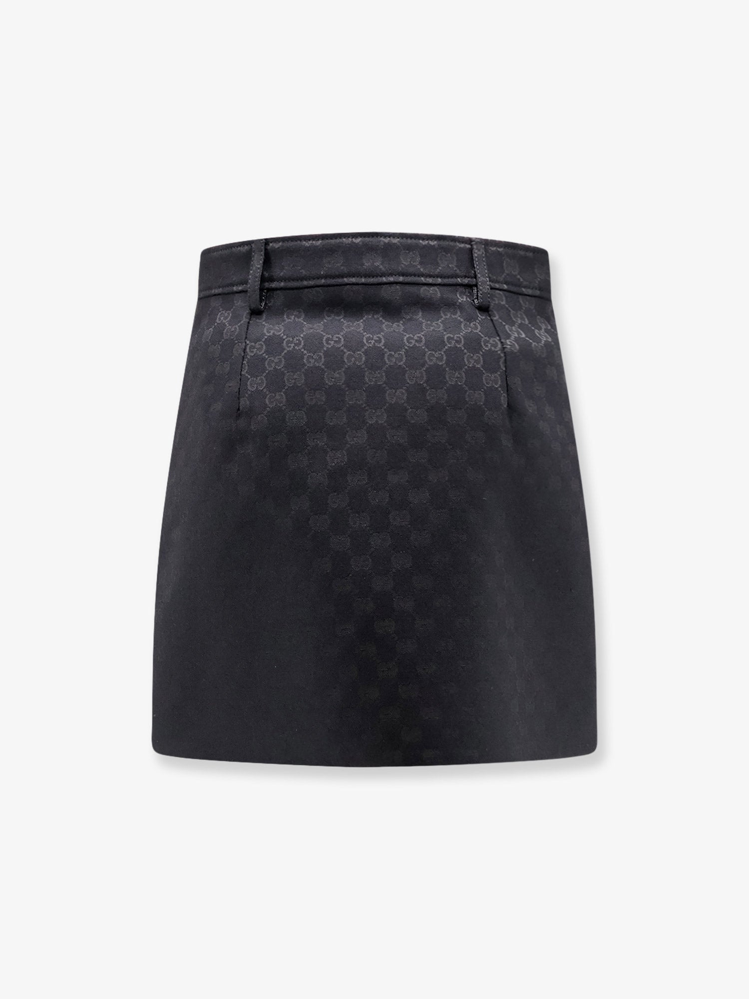 Gucci Gucci Primavera Gg Cotton Blend Mini Skirt