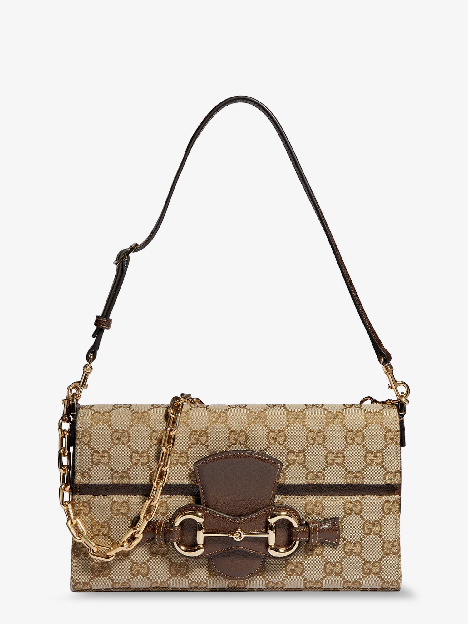Gucci Ristretto Gg Fabric Shoulder Bag