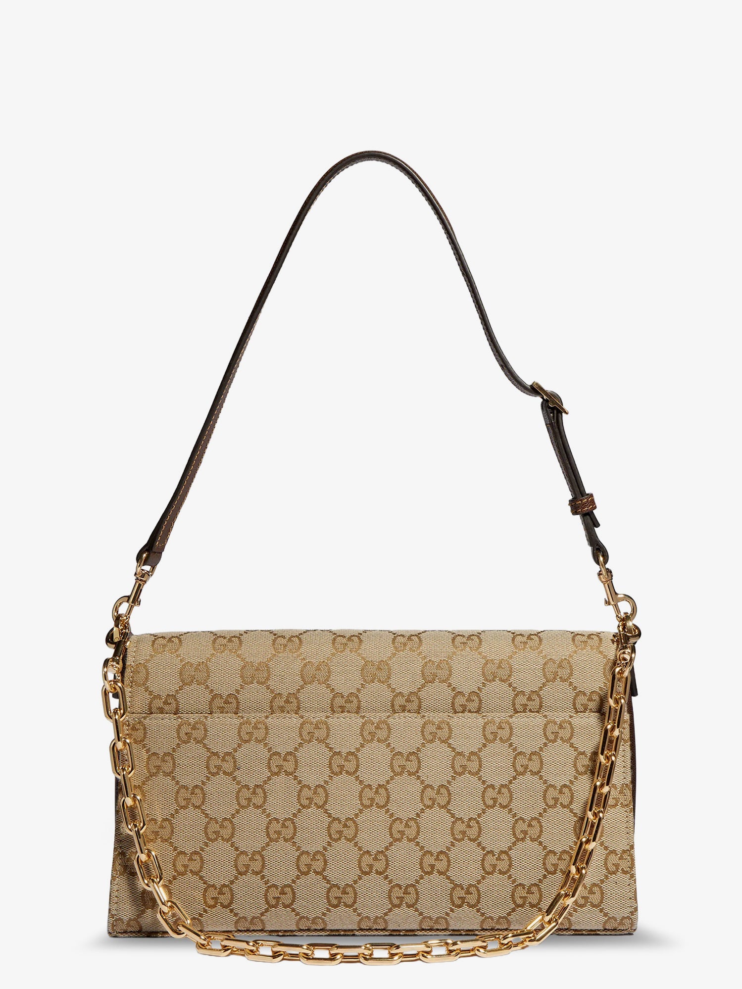 Gucci Ristretto Gg Fabric Shoulder Bag