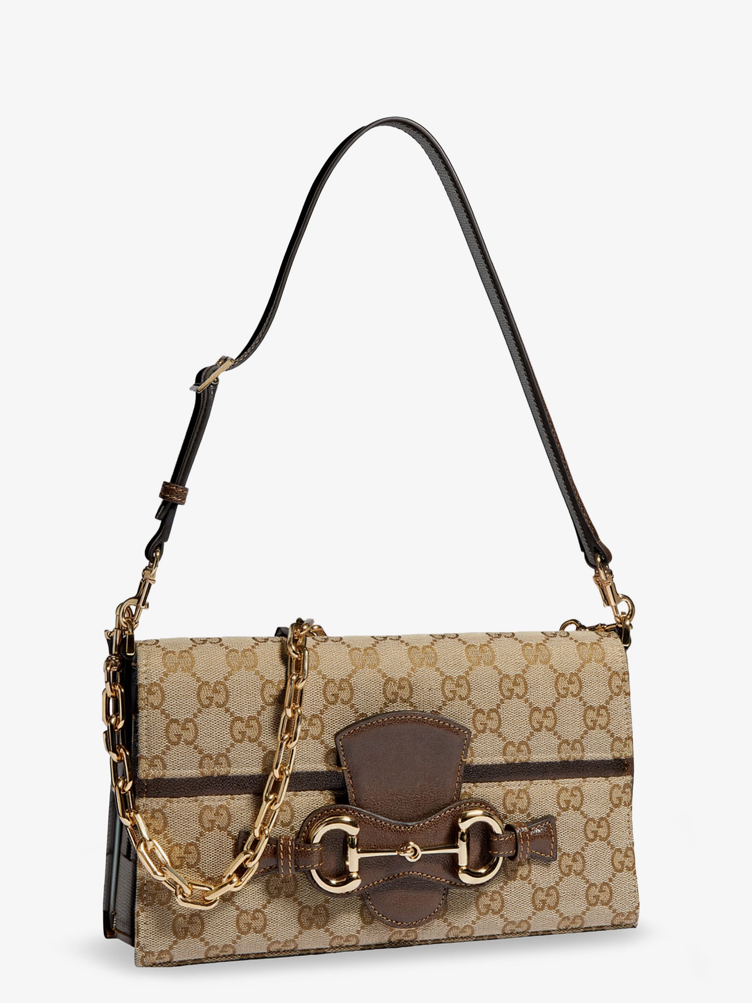 Gucci Ristretto Gg Fabric Shoulder Bag