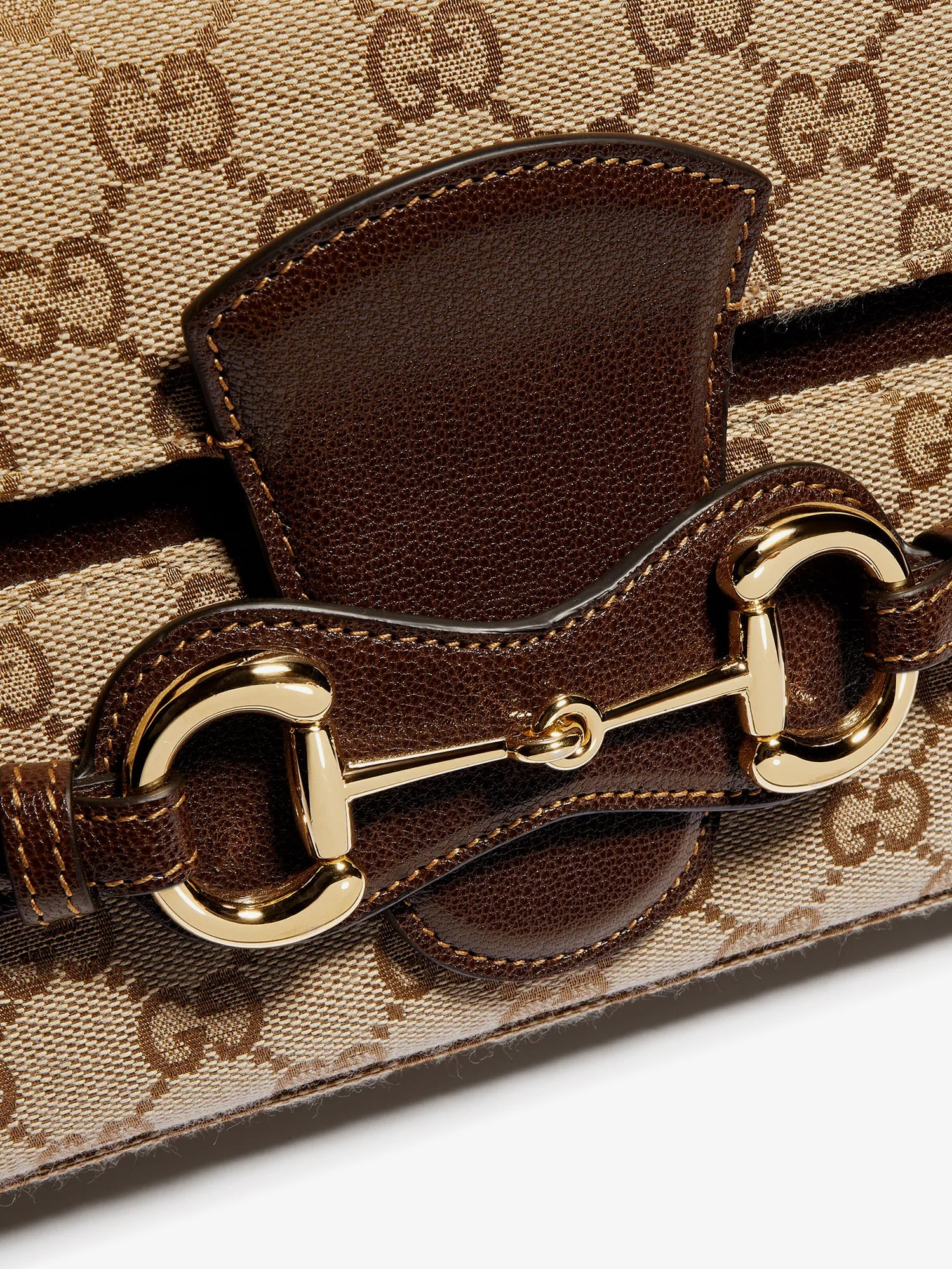 Gucci Ristretto Gg Fabric Shoulder Bag