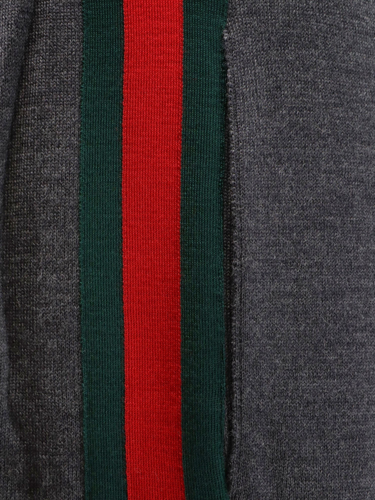 Gucci Wool Leisure Trousers With Web Insert