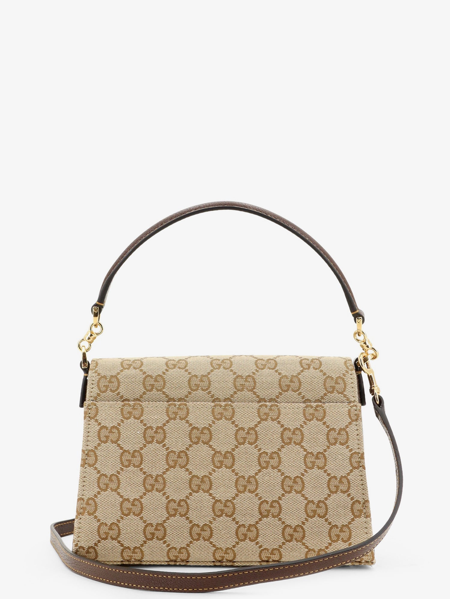 Gucci Horsebit Duomo Gg Canvas Handbag