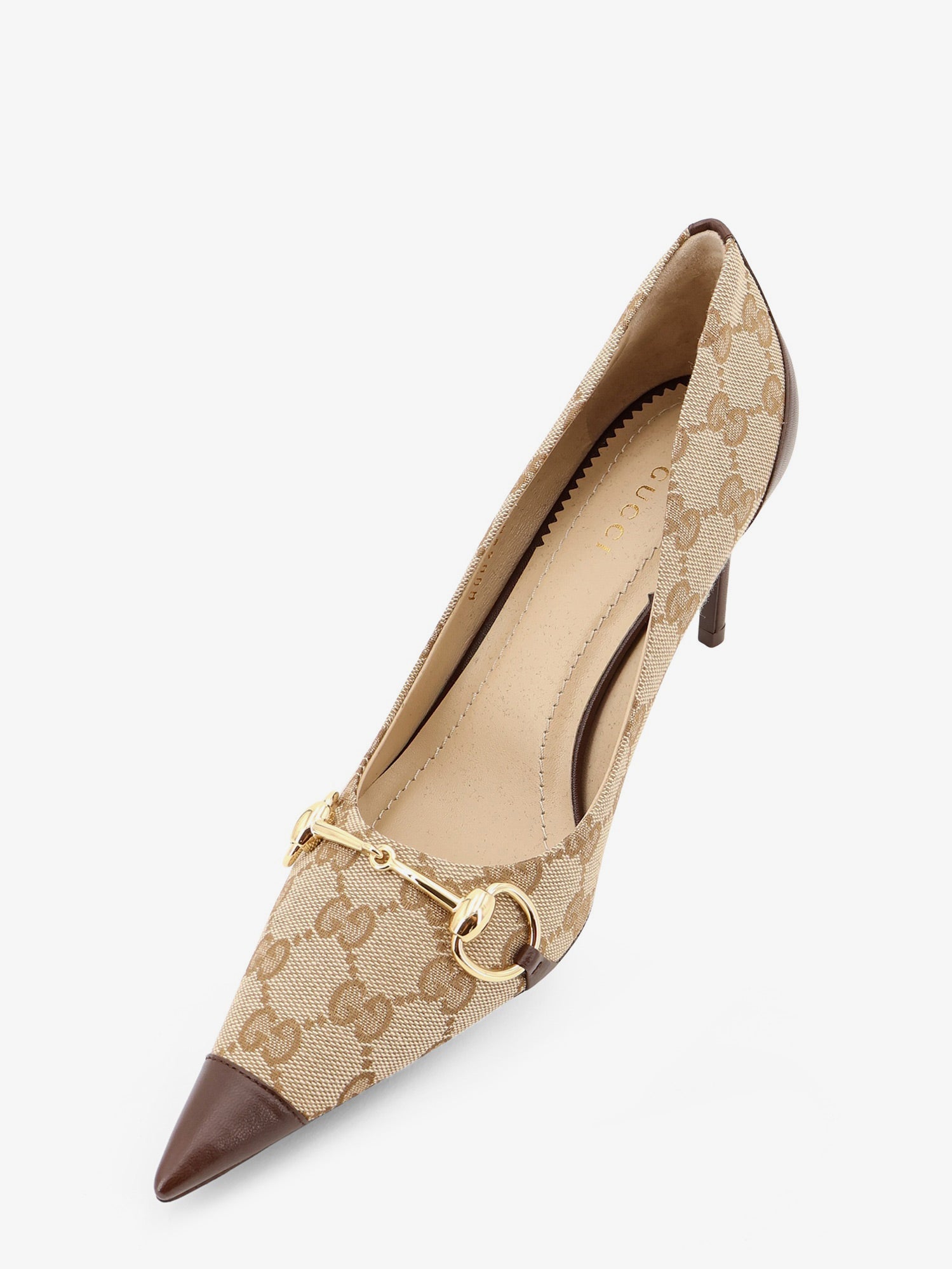 Gucci Donna Gg Fabric Pumps