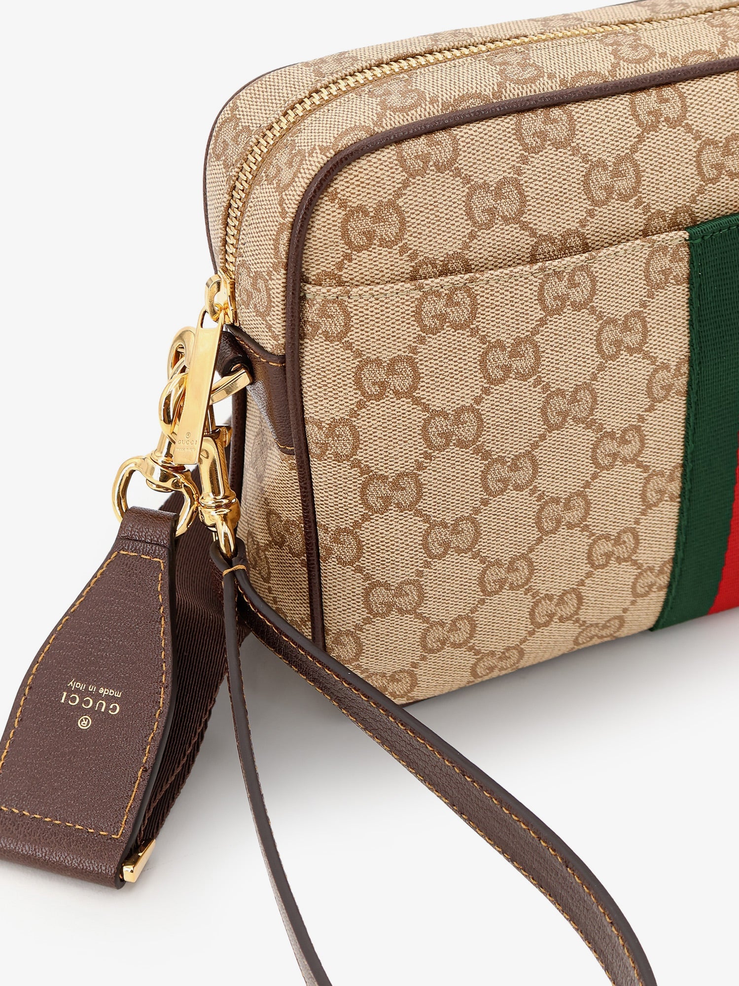 Gucci Small Crossbody Bag With Web Detail