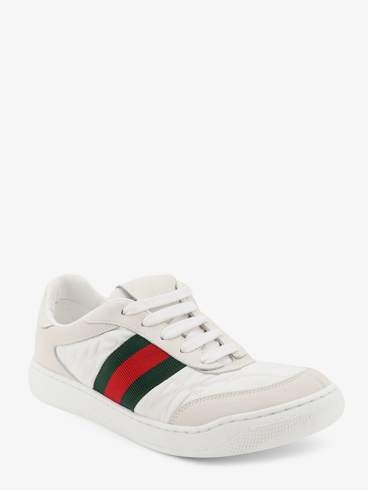 Gucci Screener Sneakers In Nylon With Side Web Detail