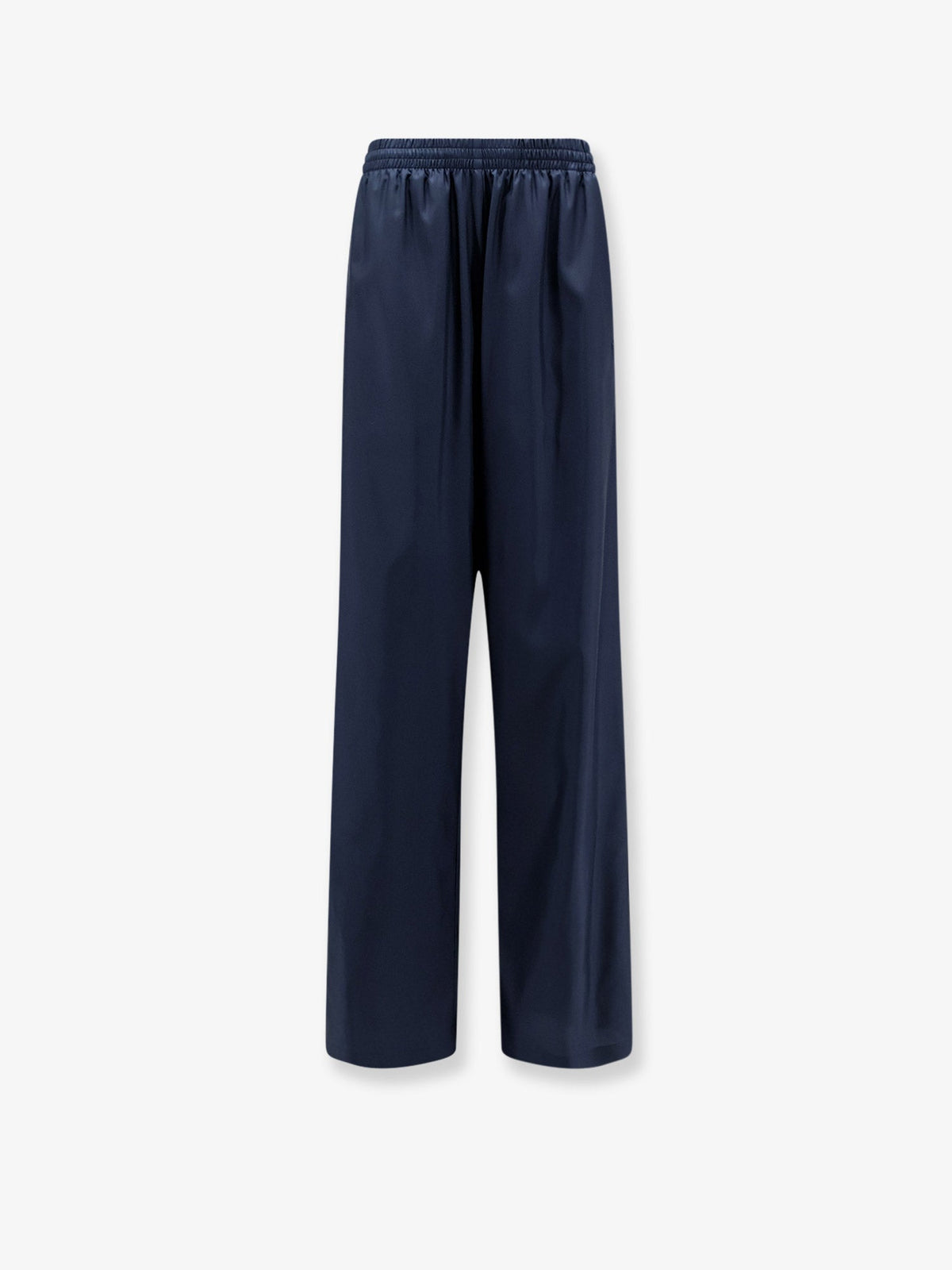 Gucci Technical Silk Poplin Trousers With Web Ribbon