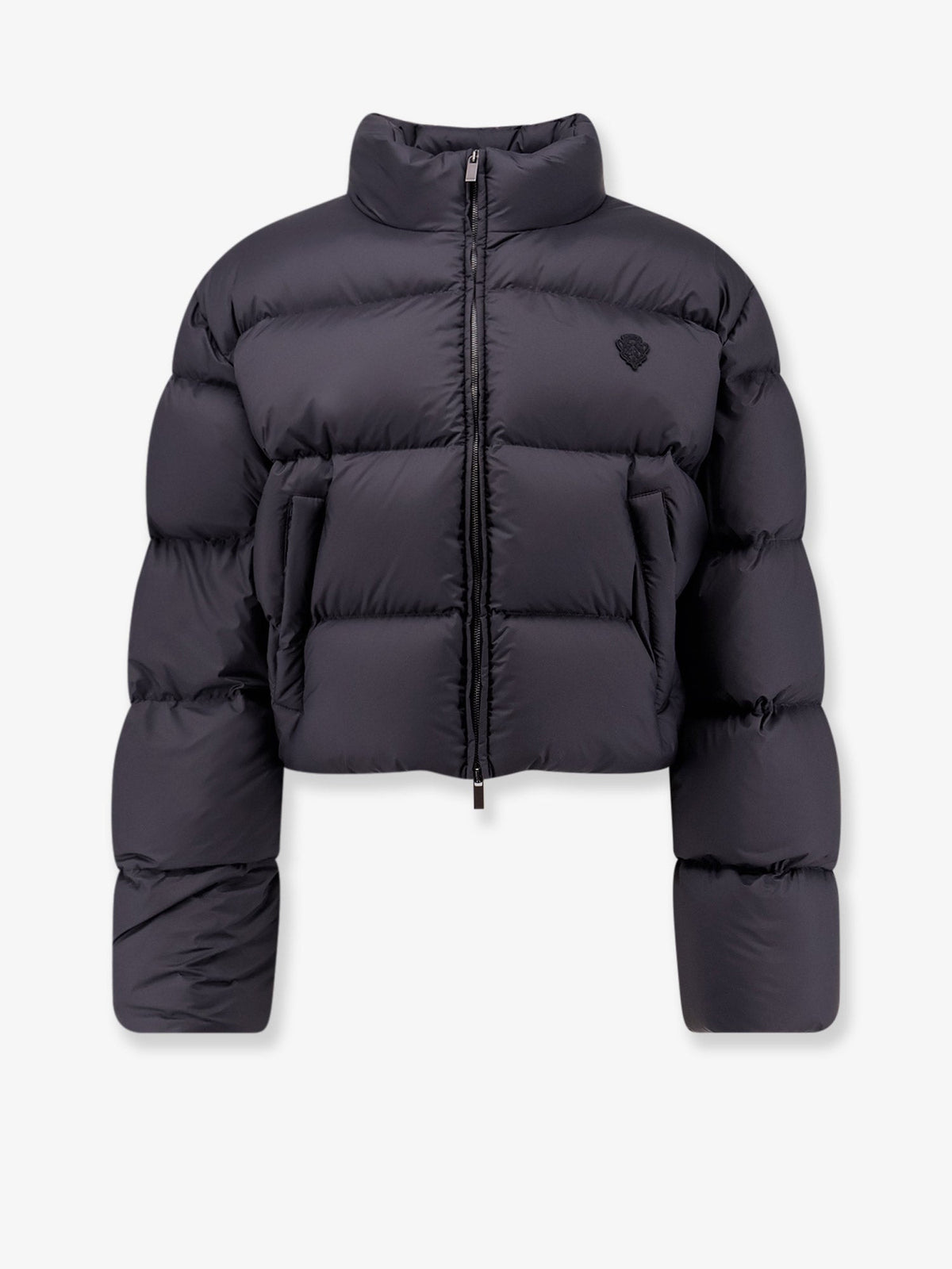 Gucci Crop Fit Down Jacket With Iconic Crest
