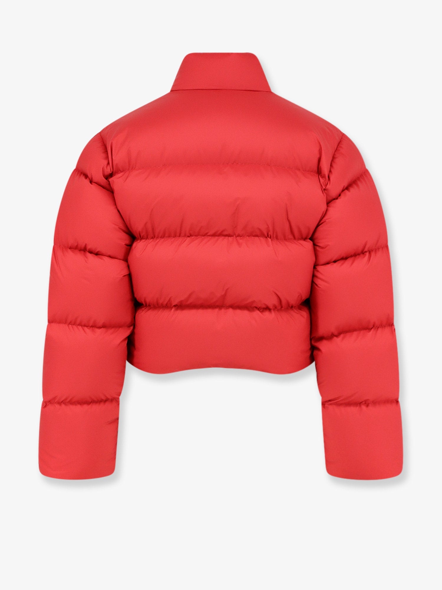 Gucci Crop Fit Down Jacket With Iconic Crest
