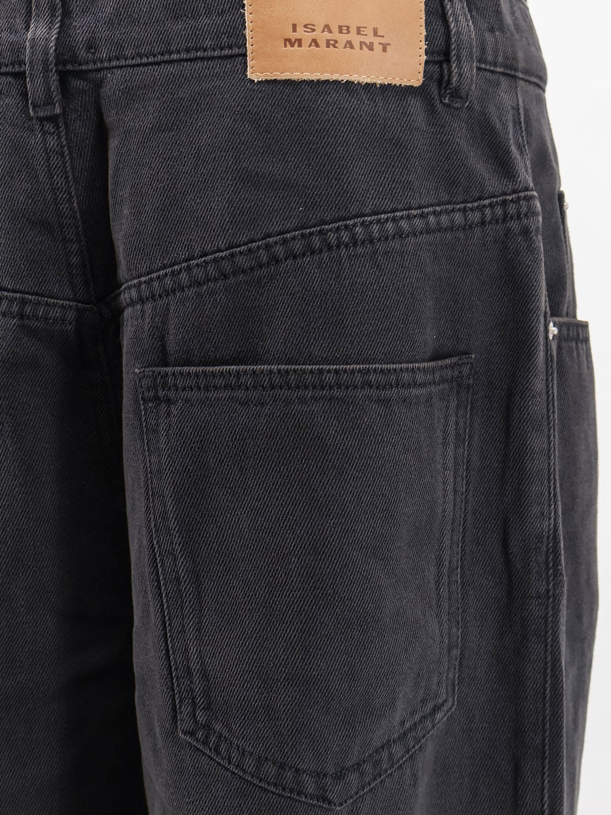 Isabel Marant Rodayna Black Denim Jeans