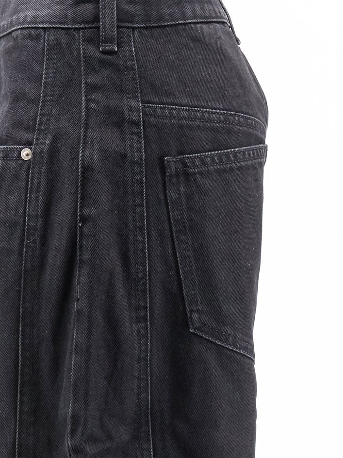 Isabel Marant Oriane Black Denim Trousers