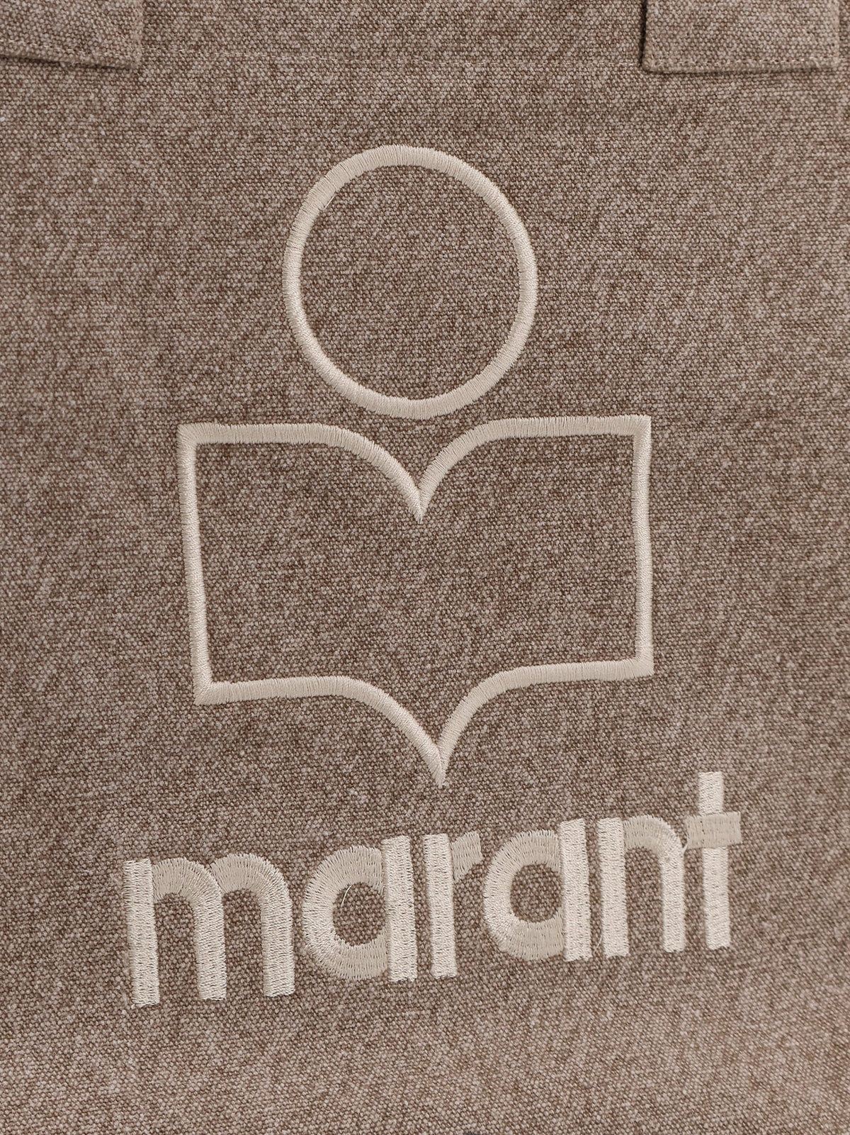 Isabel Marant Yenky Zipped Cotton Shoulder Bag