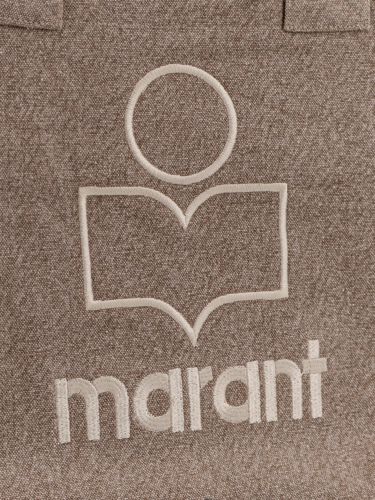 Isabel Marant Yenky Zipped Cotton Shoulder Bag
