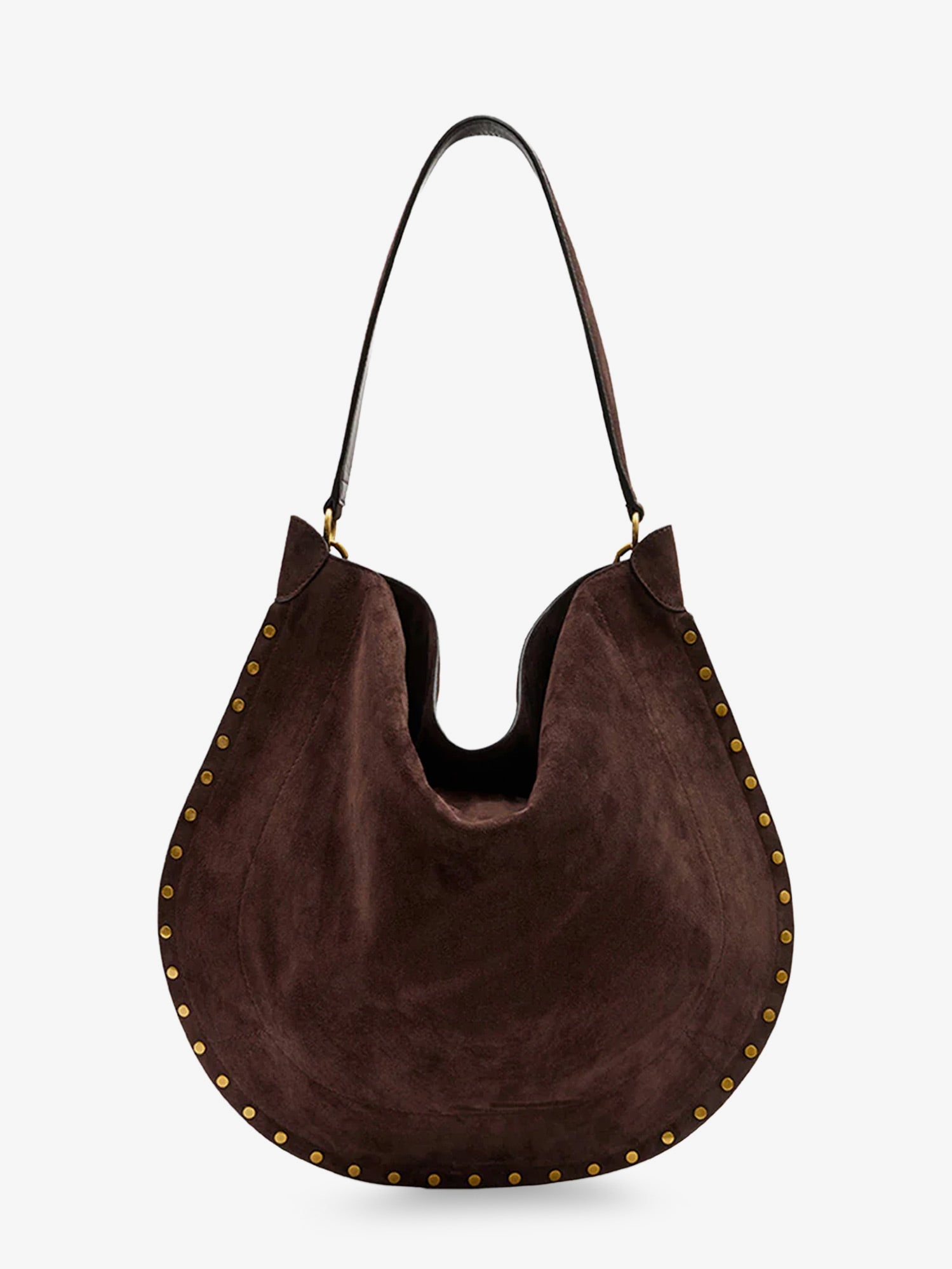 Isabel Marant Oskan Hobo Suede Shoulder Bag