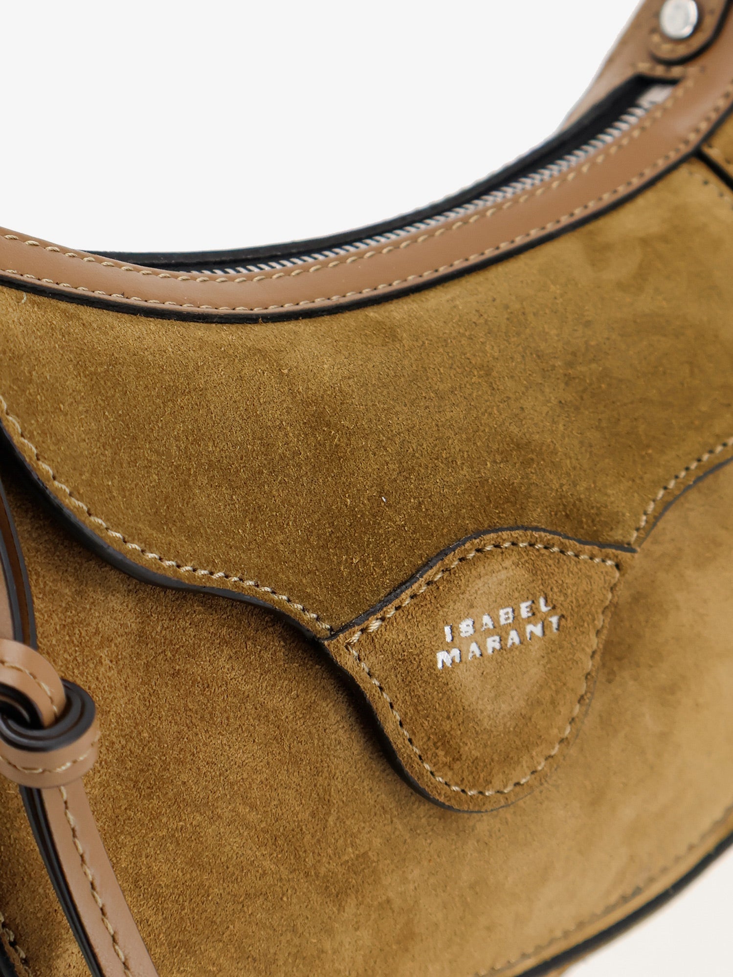Isabel Marant Oskan Moon Suede Shoulder Bag