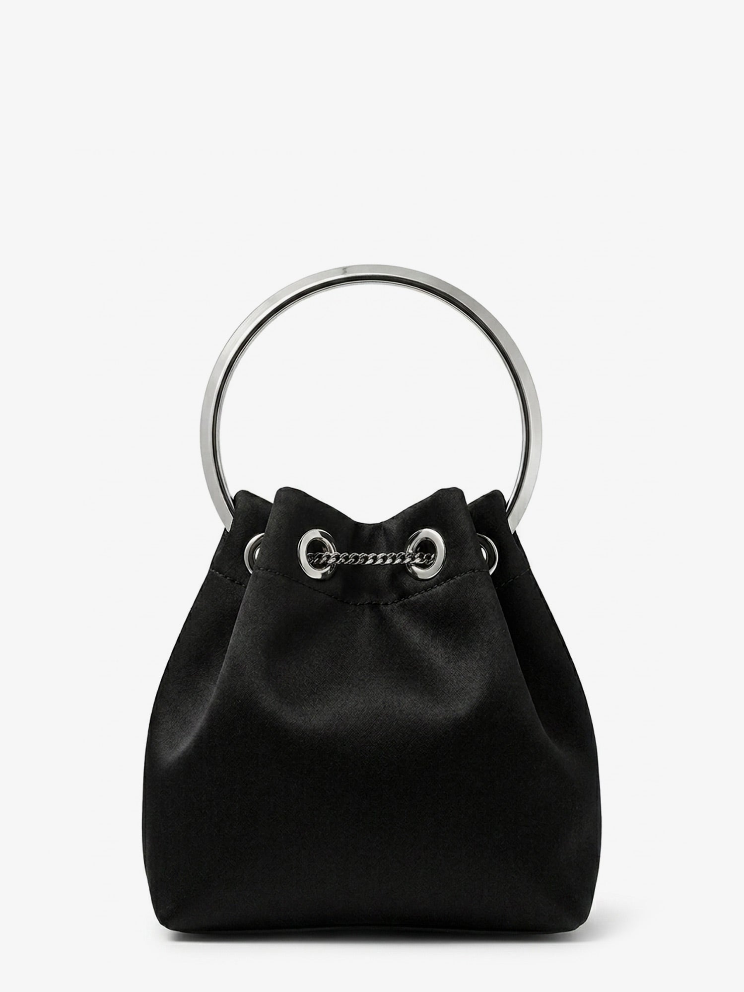 Jimmy Choo Bon Bon Satin Bucket Bag