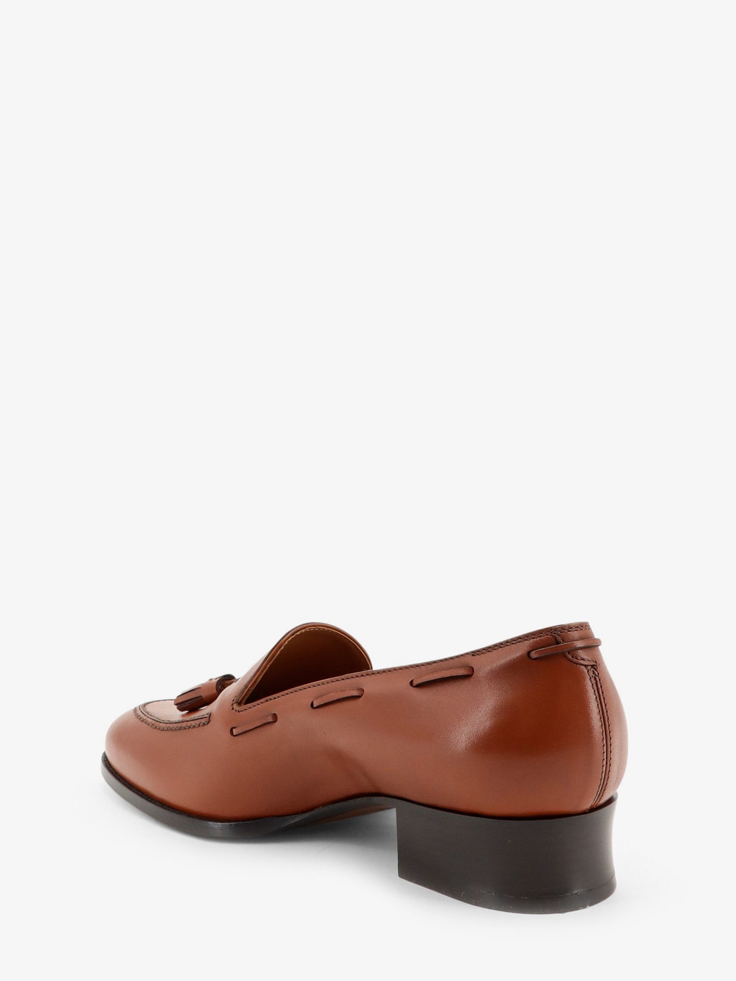 Loro Piana Serge Tassel Leather Loafers