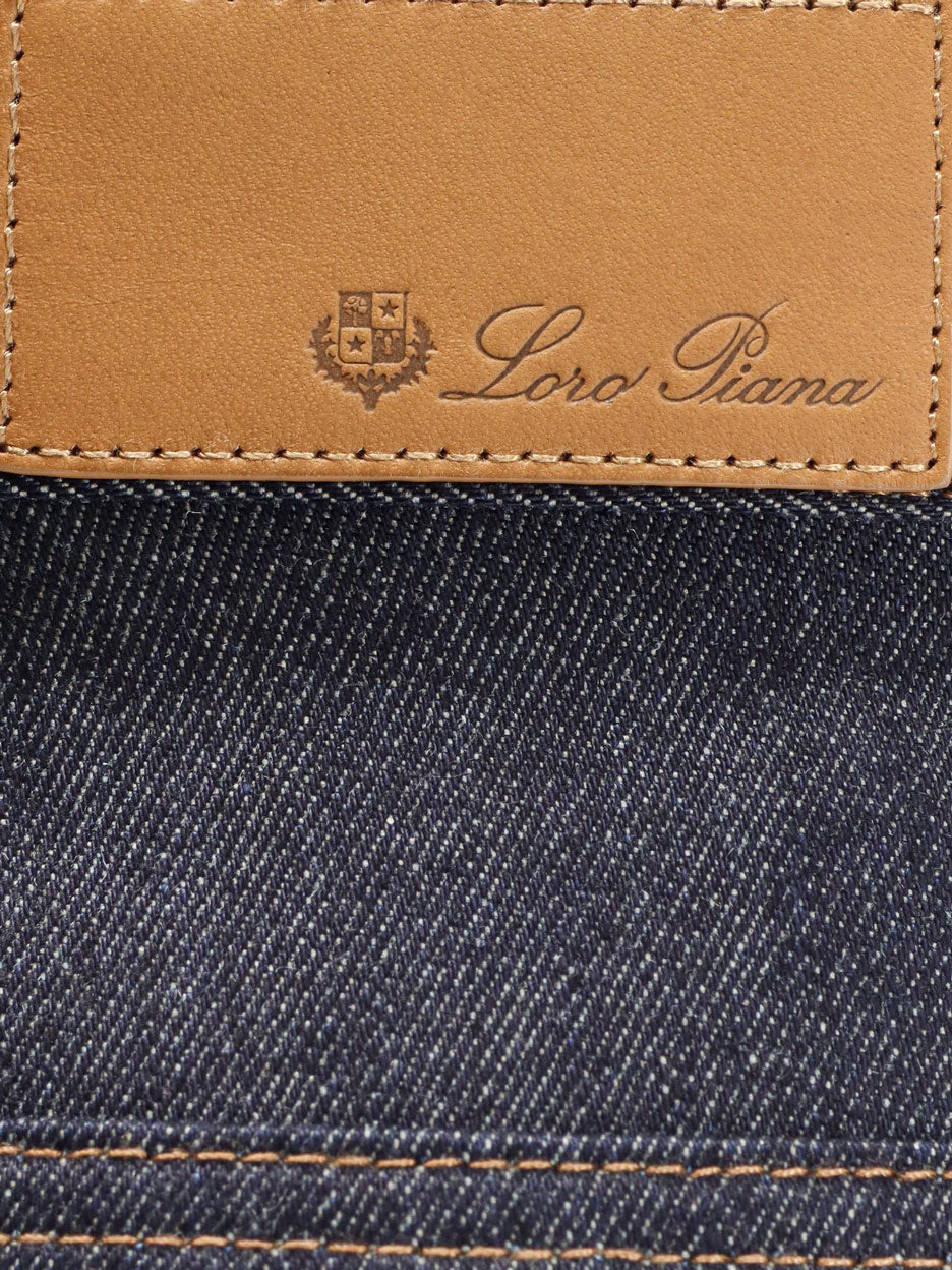 Loro Piana Max Trousers Cotton And Cashmere Jeans
