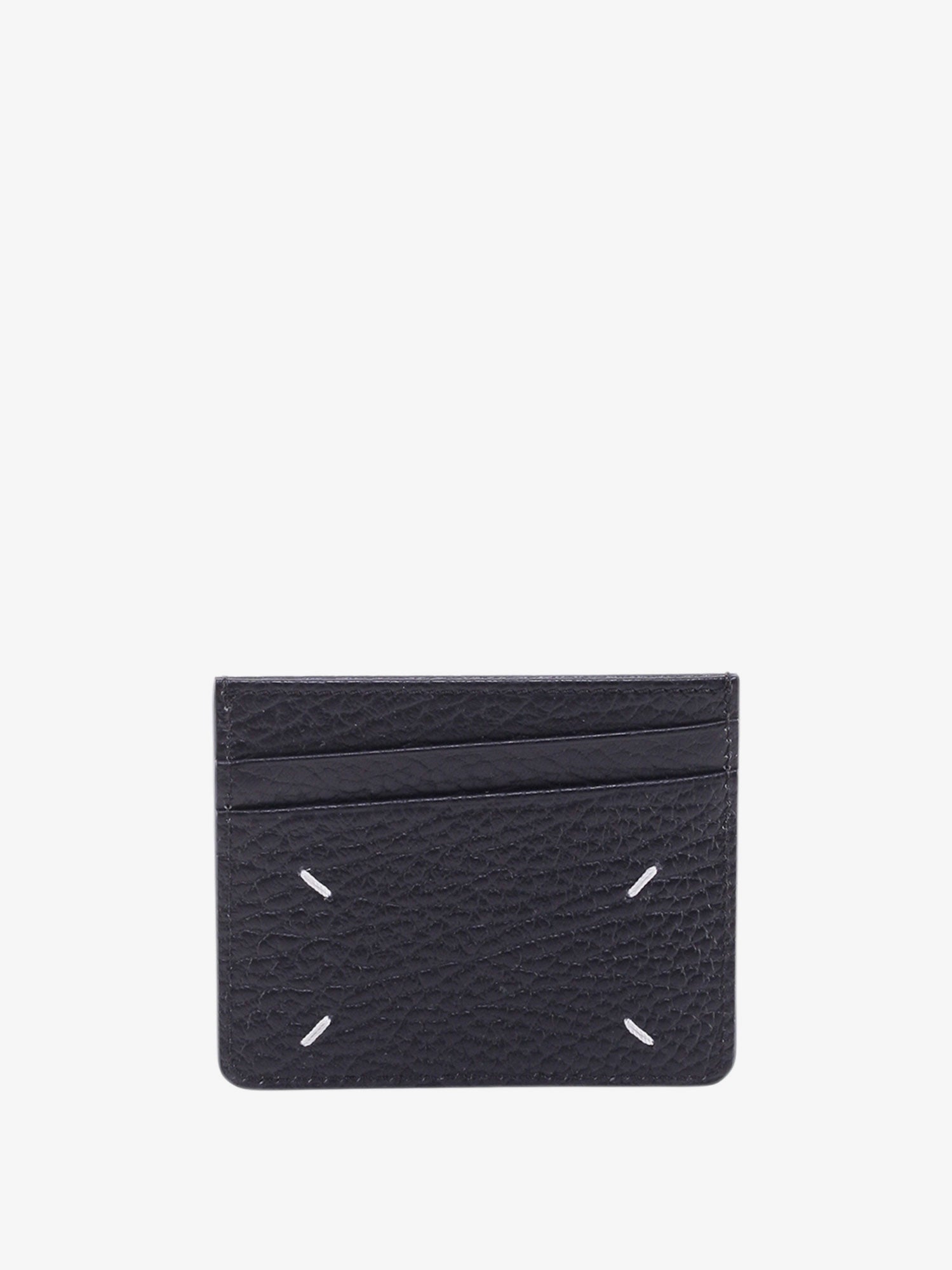 Maison Margiela Four Stitches Hammered Leather Card Holder