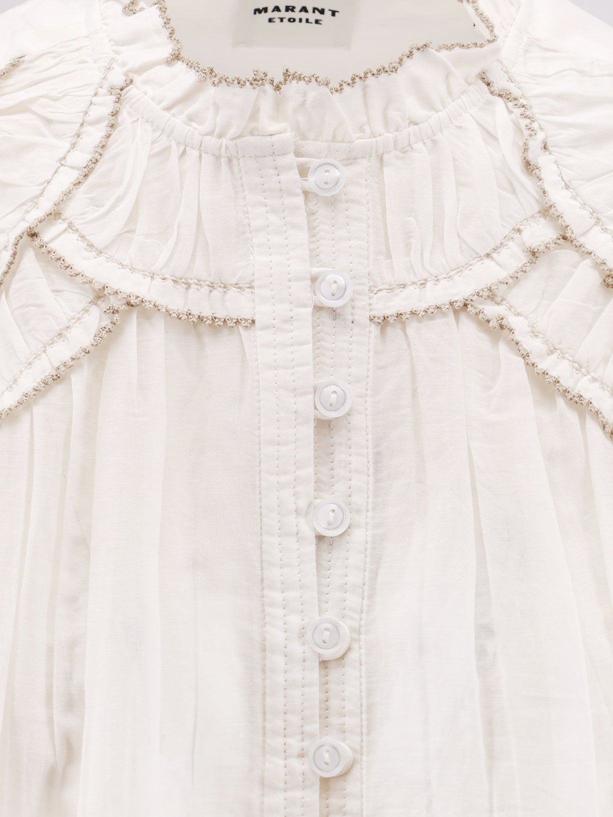 Marant Etoile Christa Cotton And Viscose Shirt