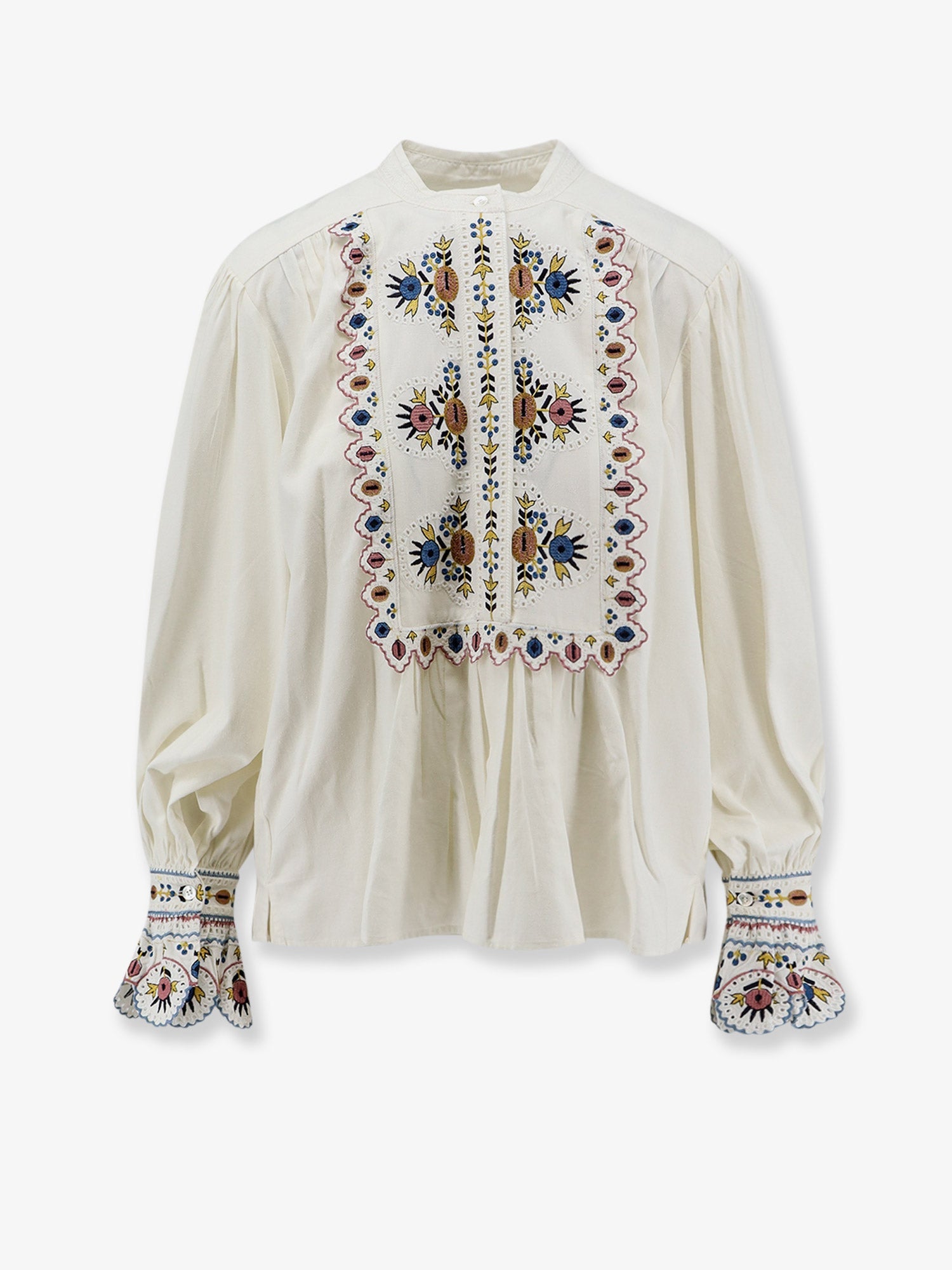 Marant Etoile Monique Viscose Blend Shirt With Embroidery