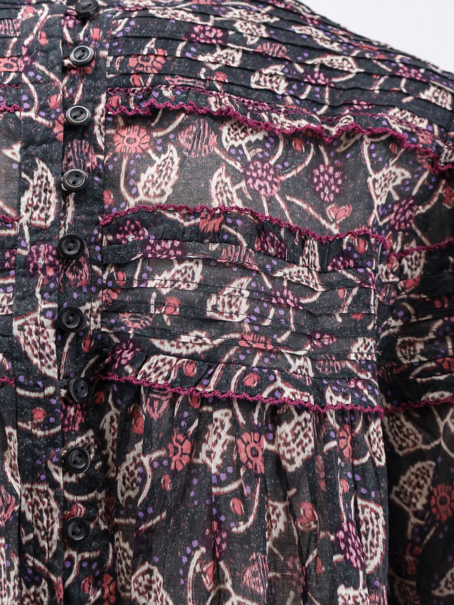 Marant Etoile Doane Printed Cotton Shirt