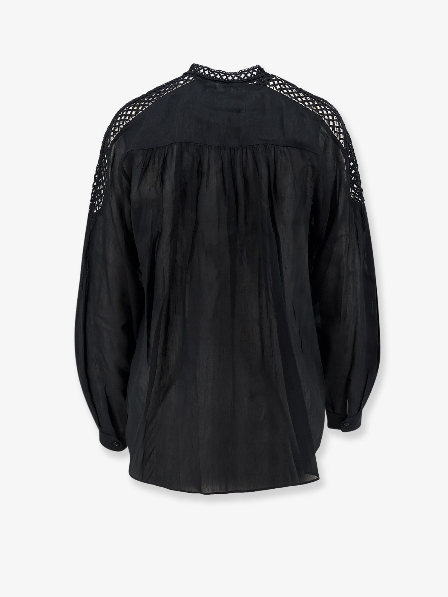 Marant Etoile Polda Viscose And Linen Shirt