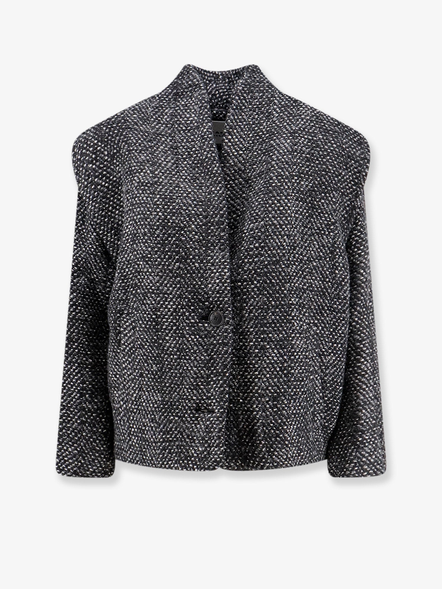 Marant Etoile Drogo Mélange Fabric Coat