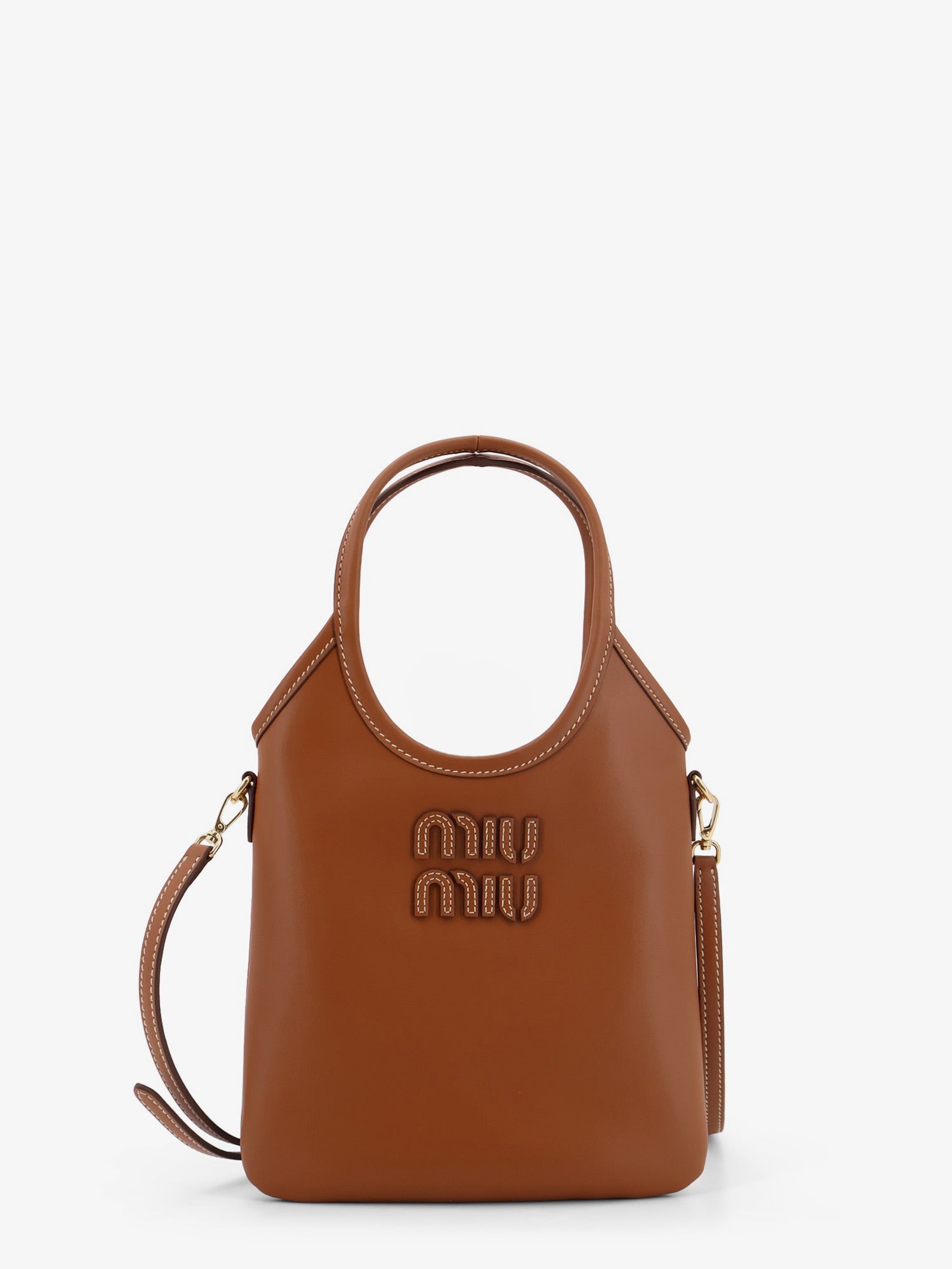 Miu Miu Ivy Leather Crossbody Bag