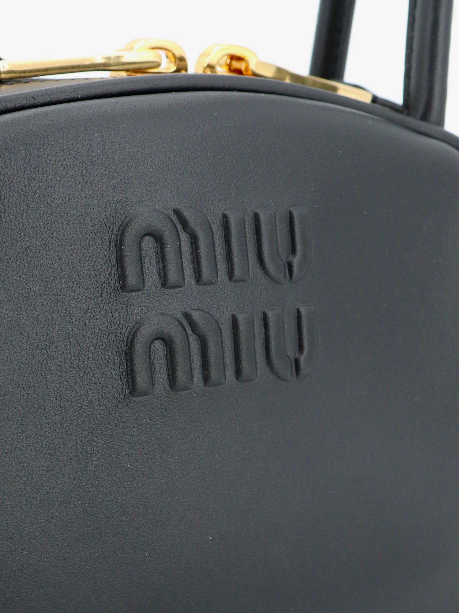 Miu Miu Beau Leather Handbag