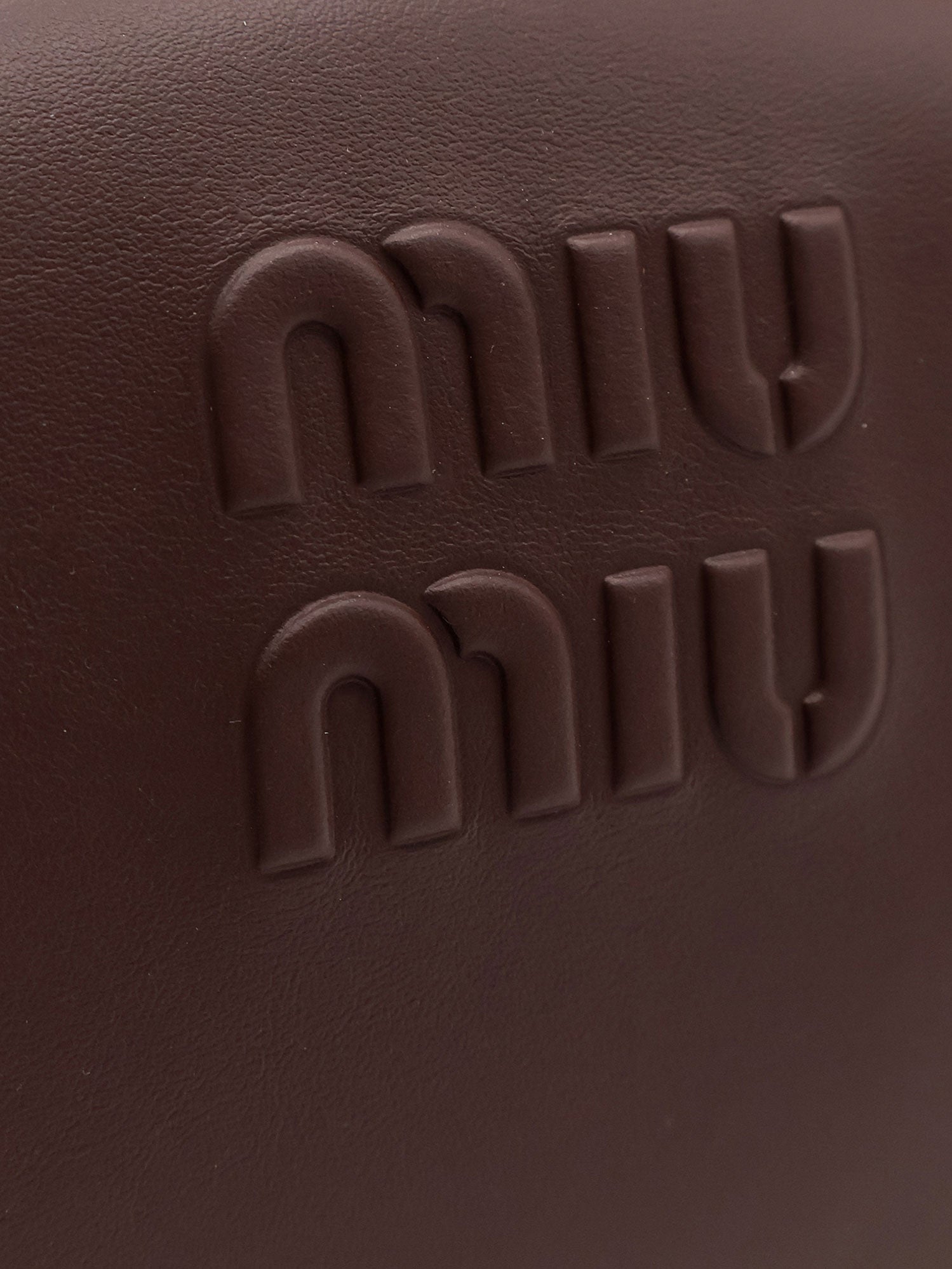 Miu Miu Beau Leather Handbag