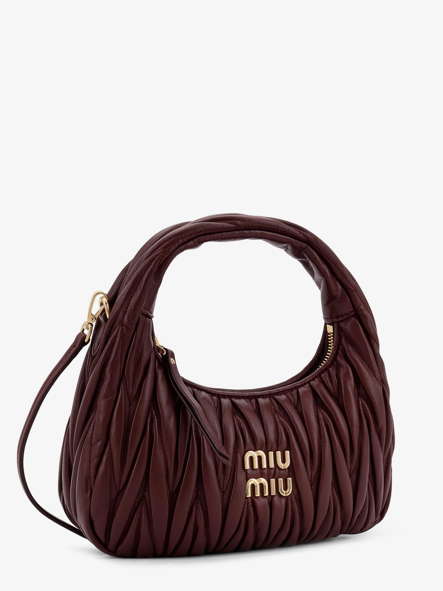 Miu Miu Wander Quilted Leather Shoulder Bag