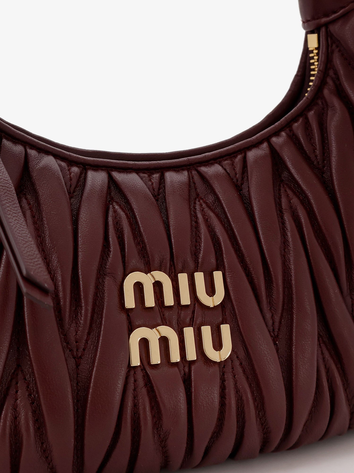 Miu Miu Wander Quilted Leather Shoulder Bag