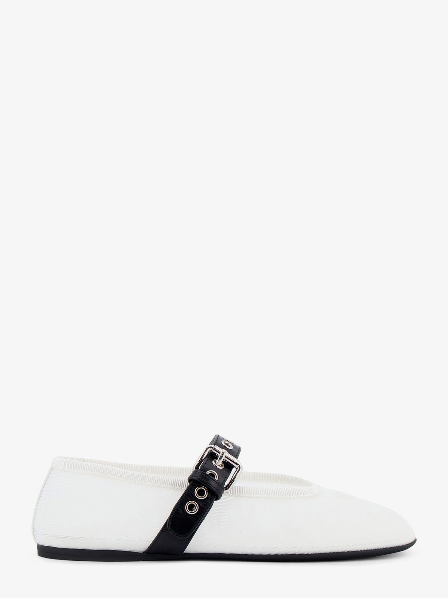 Miu Miu Mesh Fabric Ballerinas