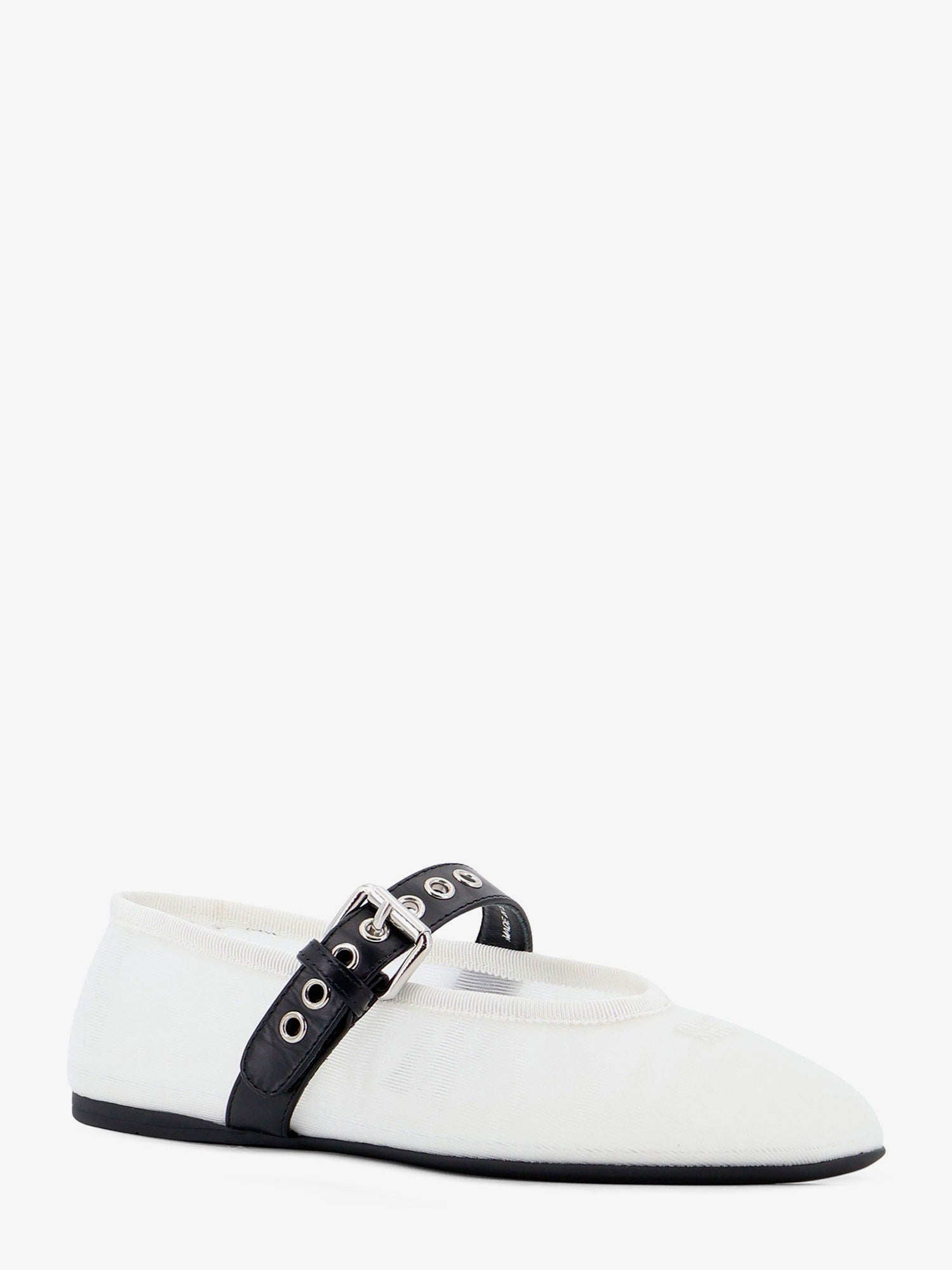 Miu Miu Mesh Fabric Ballerinas