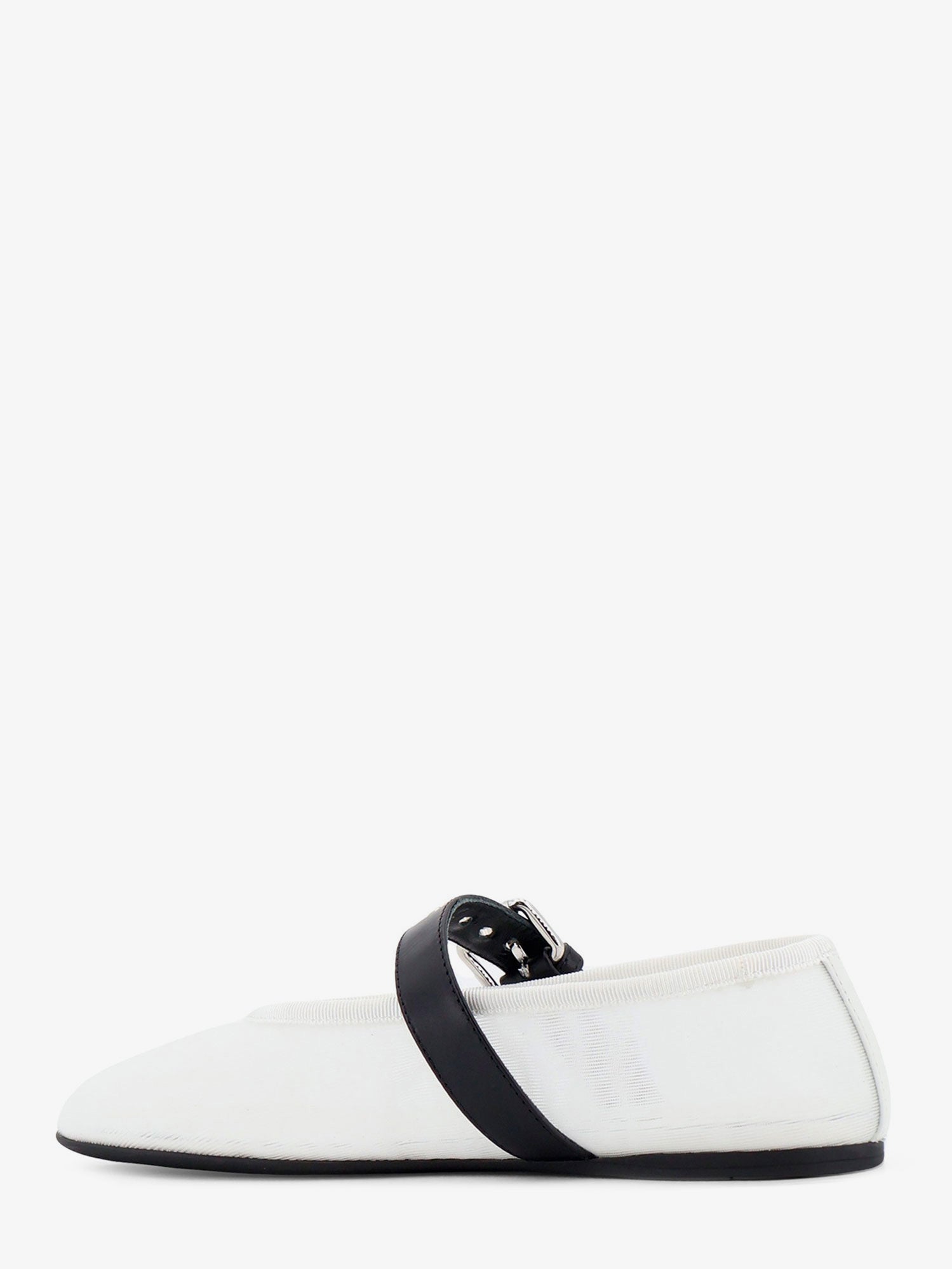 Miu Miu Mesh Fabric Ballerinas
