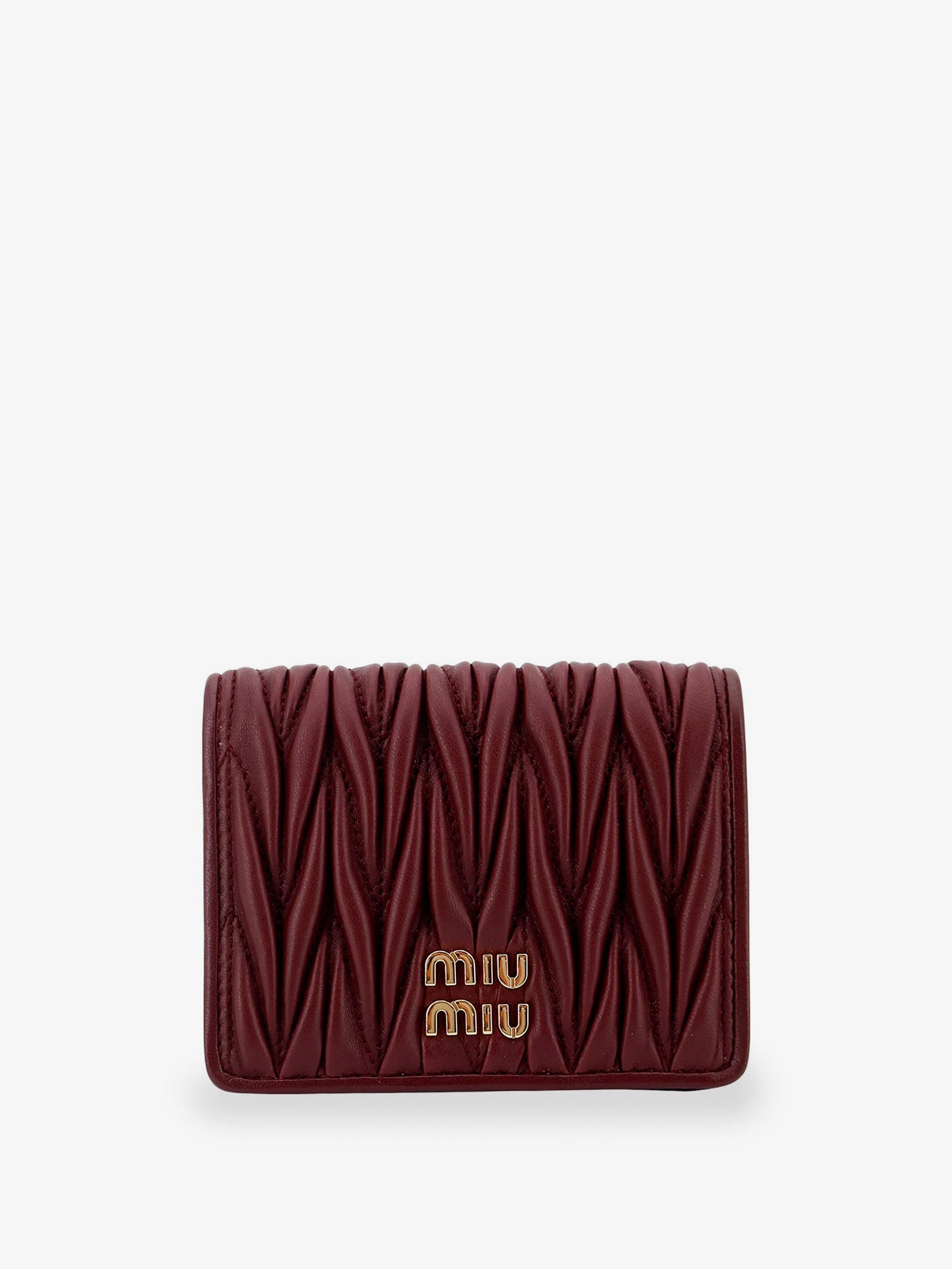 Miu Miu Quilted Leather Wallet