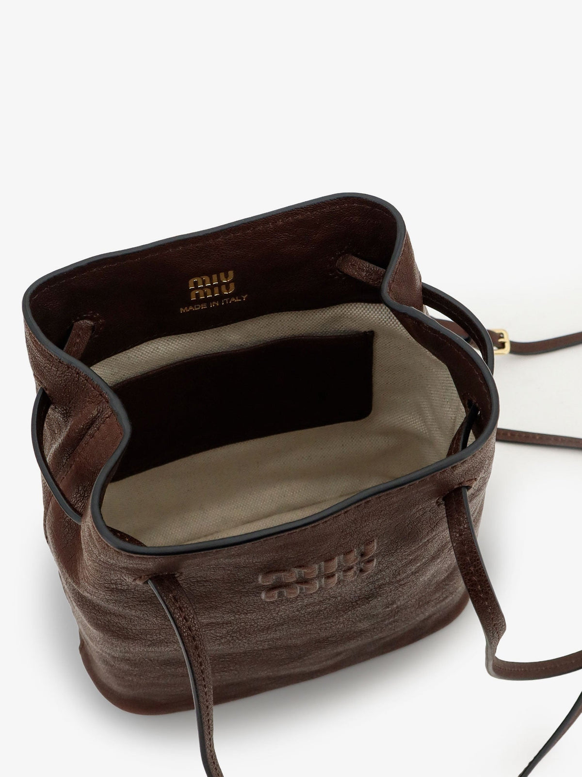 Miu Miu Leather Mini Crossbody Bag