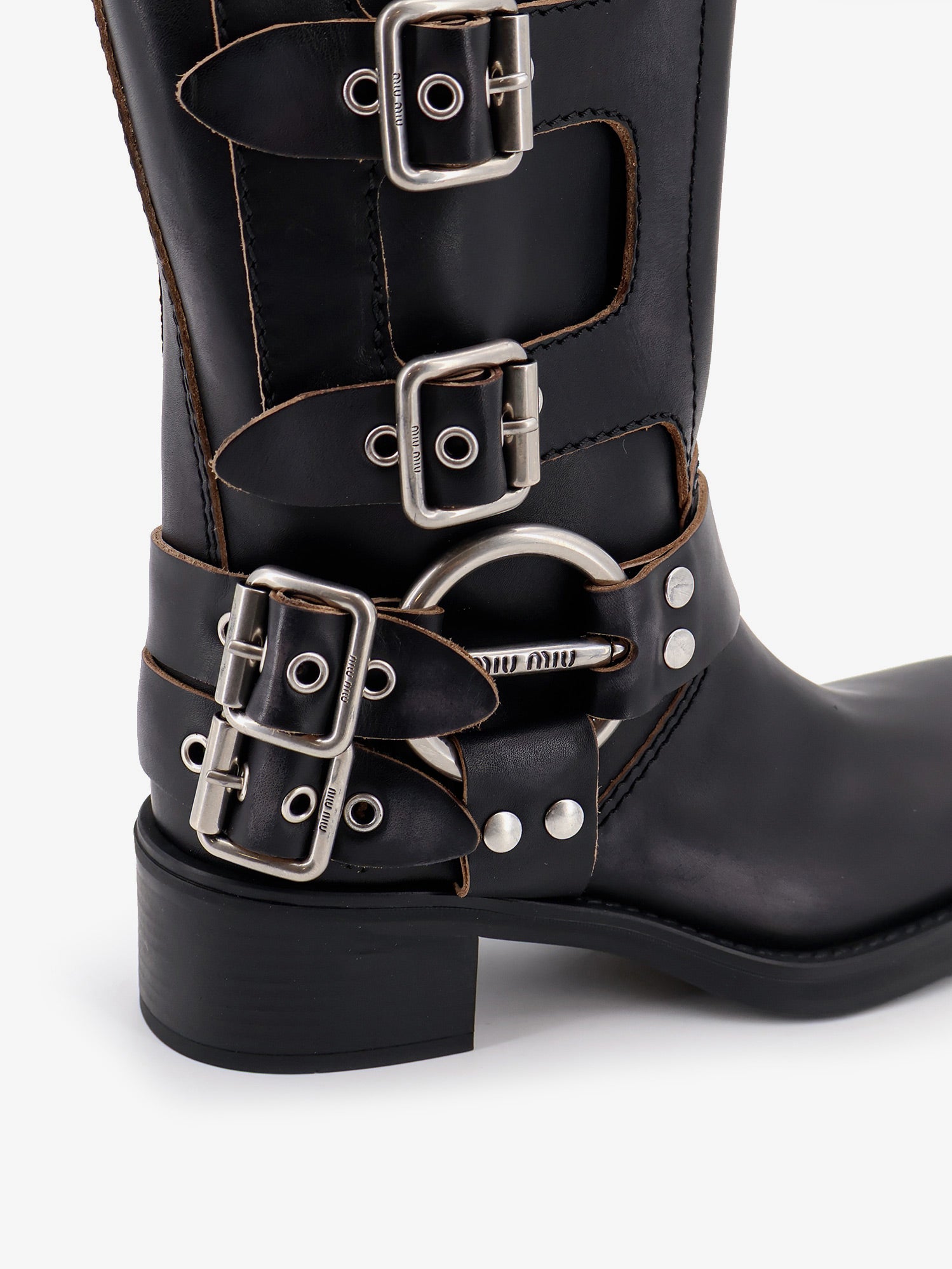 Miu Miu Leather Boots