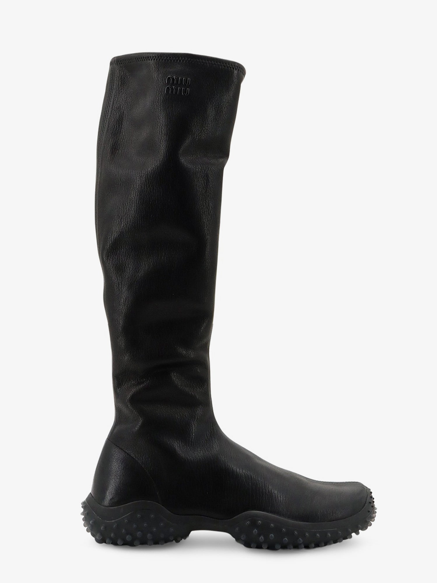 Miu Miu Stretch Leather Boots