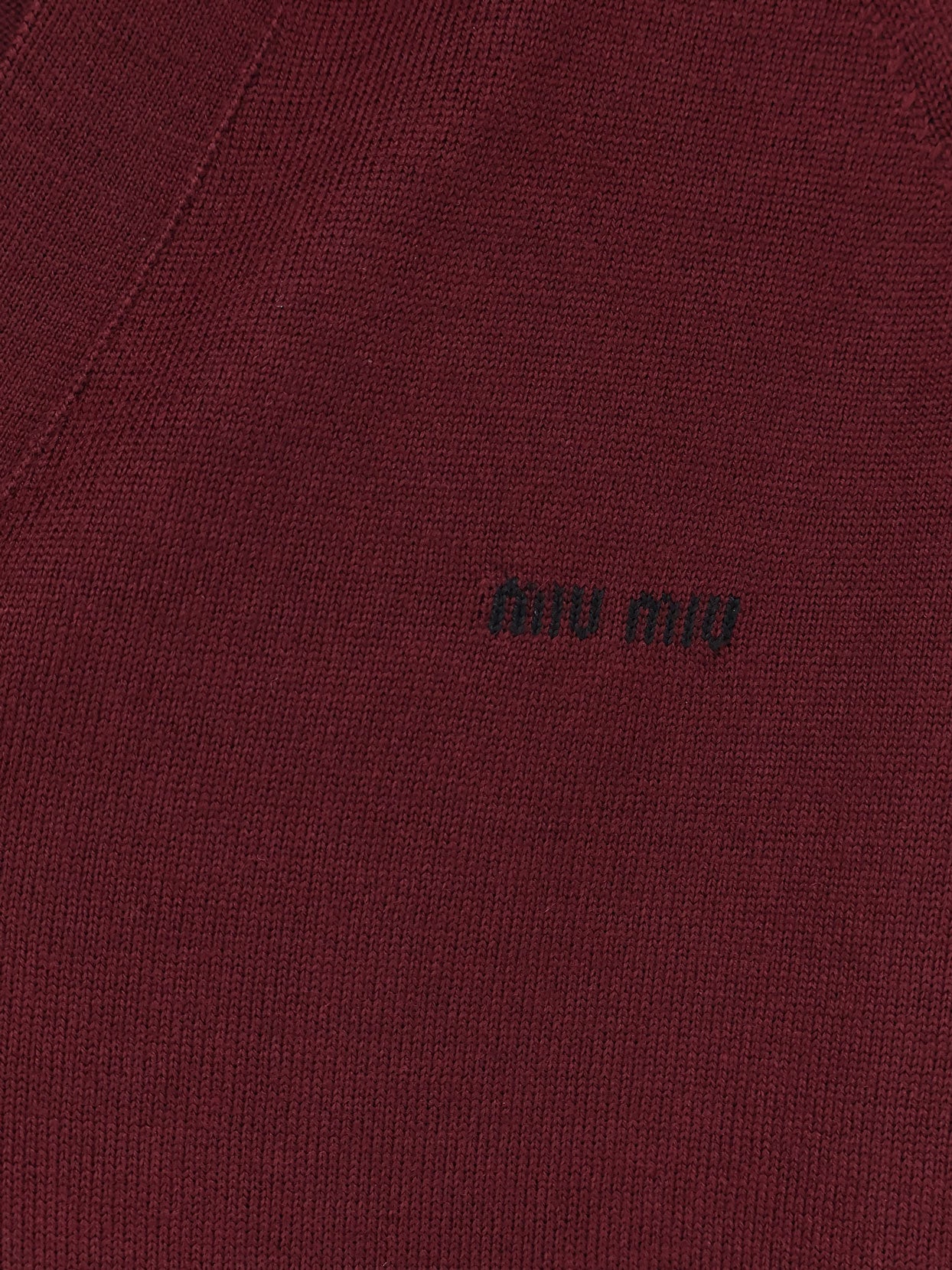 Miu Miu Virgin Wool Cardigan
