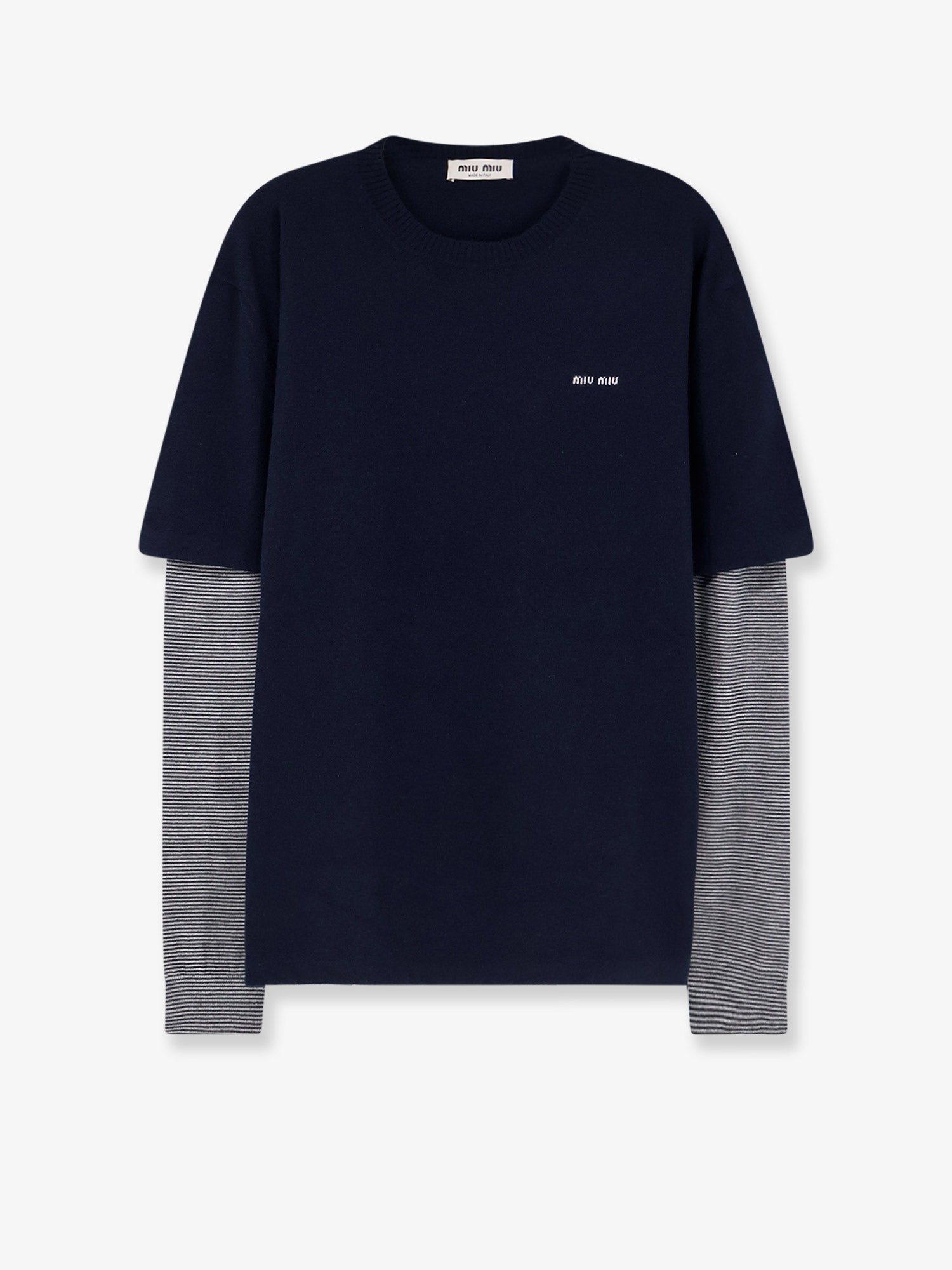 Miu Miu Blend Of Virgin Wool, Cashmere And Silk Sweater